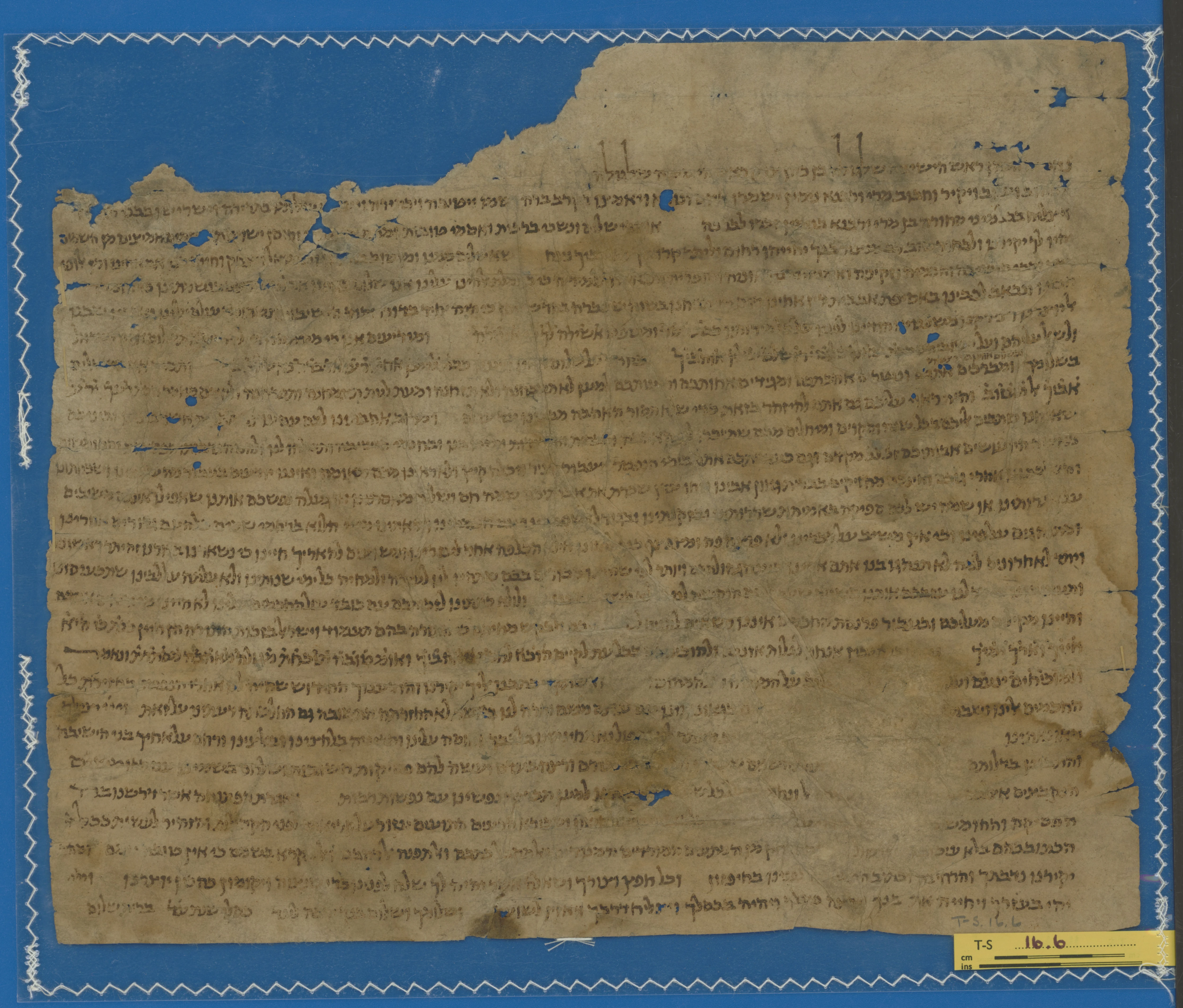 Image of item, e.g. a manuscript page