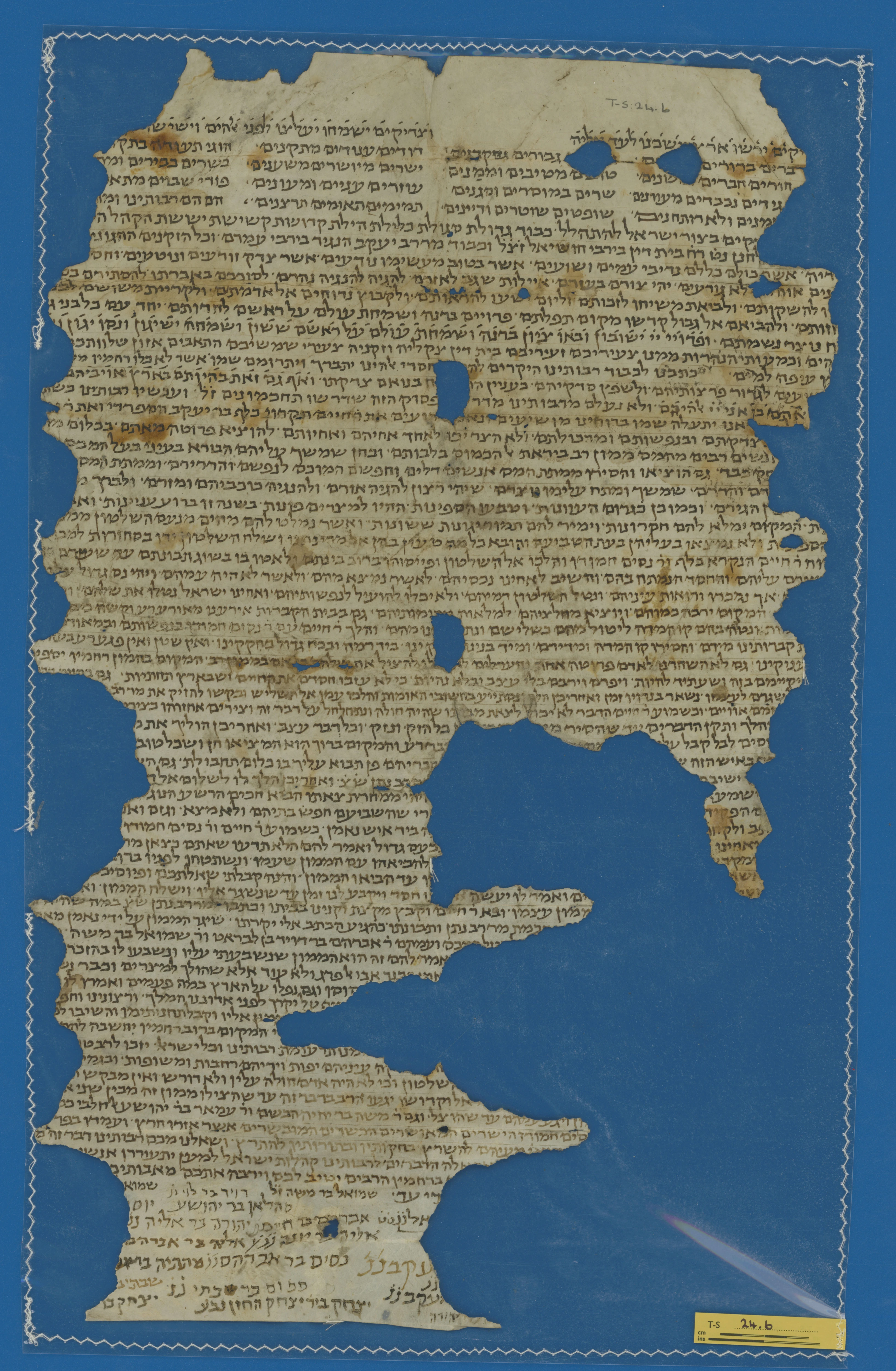 Image of item, e.g. a manuscript page