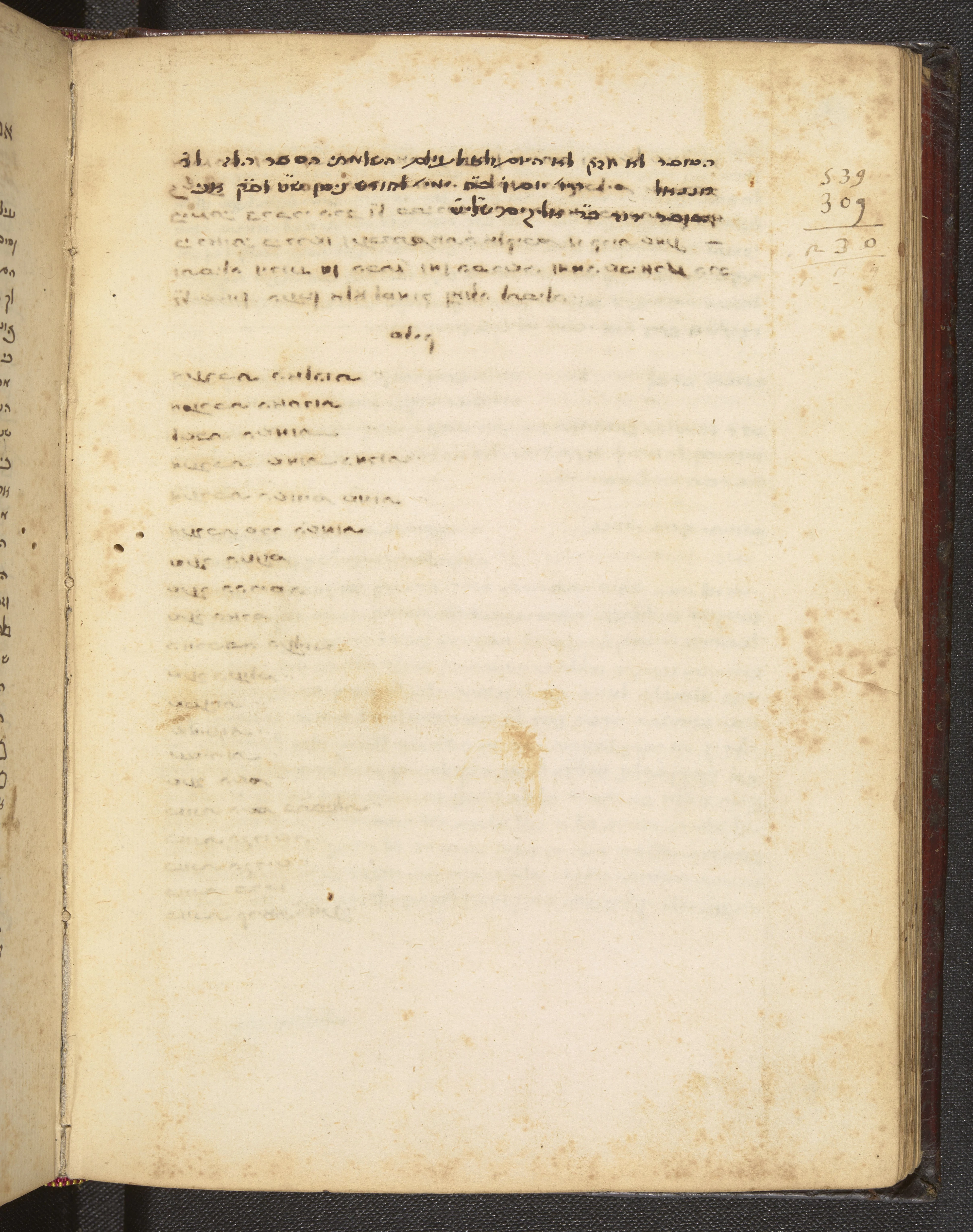 Image of item, e.g. a manuscript page