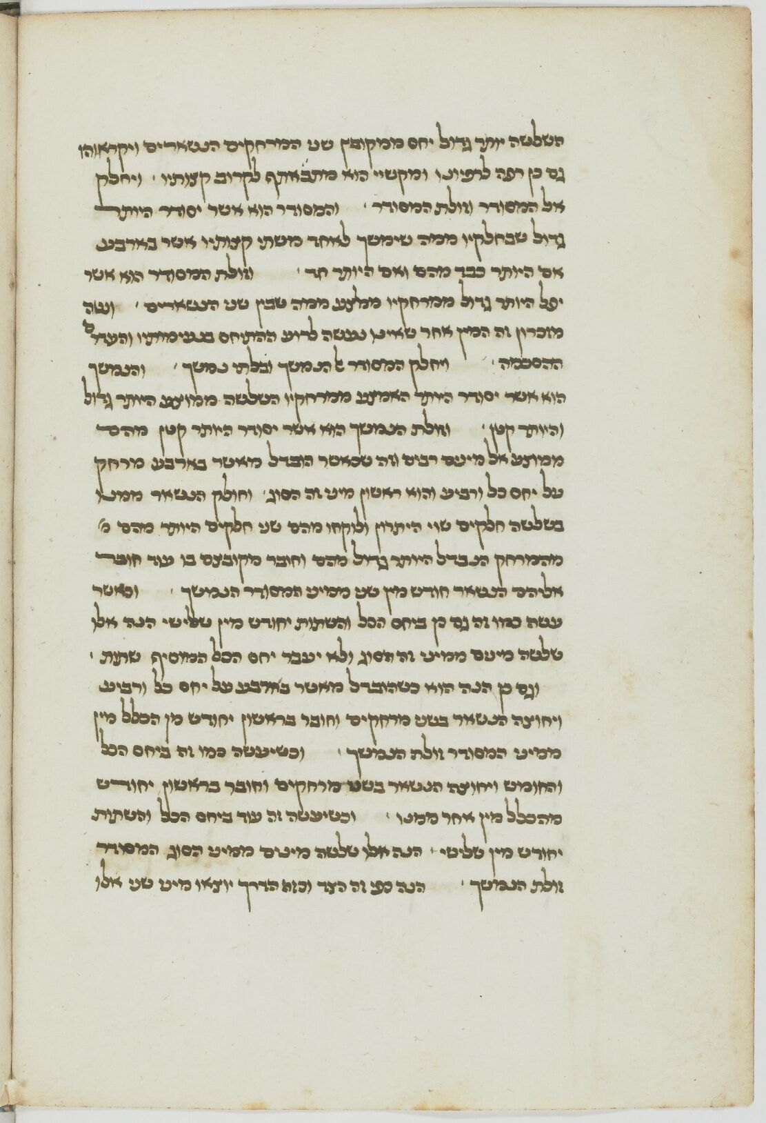 Image of item, e.g. a manuscript page