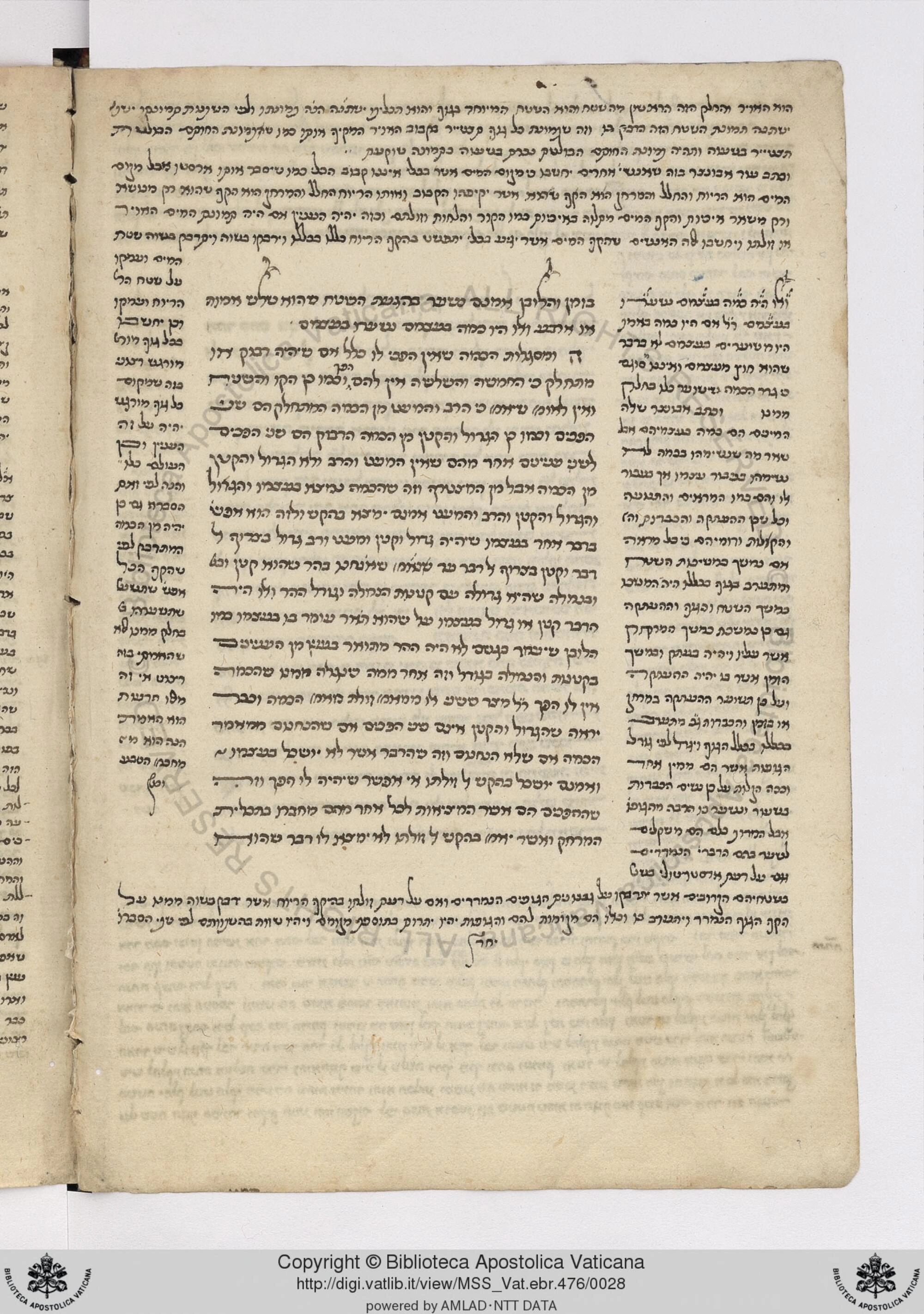 Image of item, e.g. a manuscript page