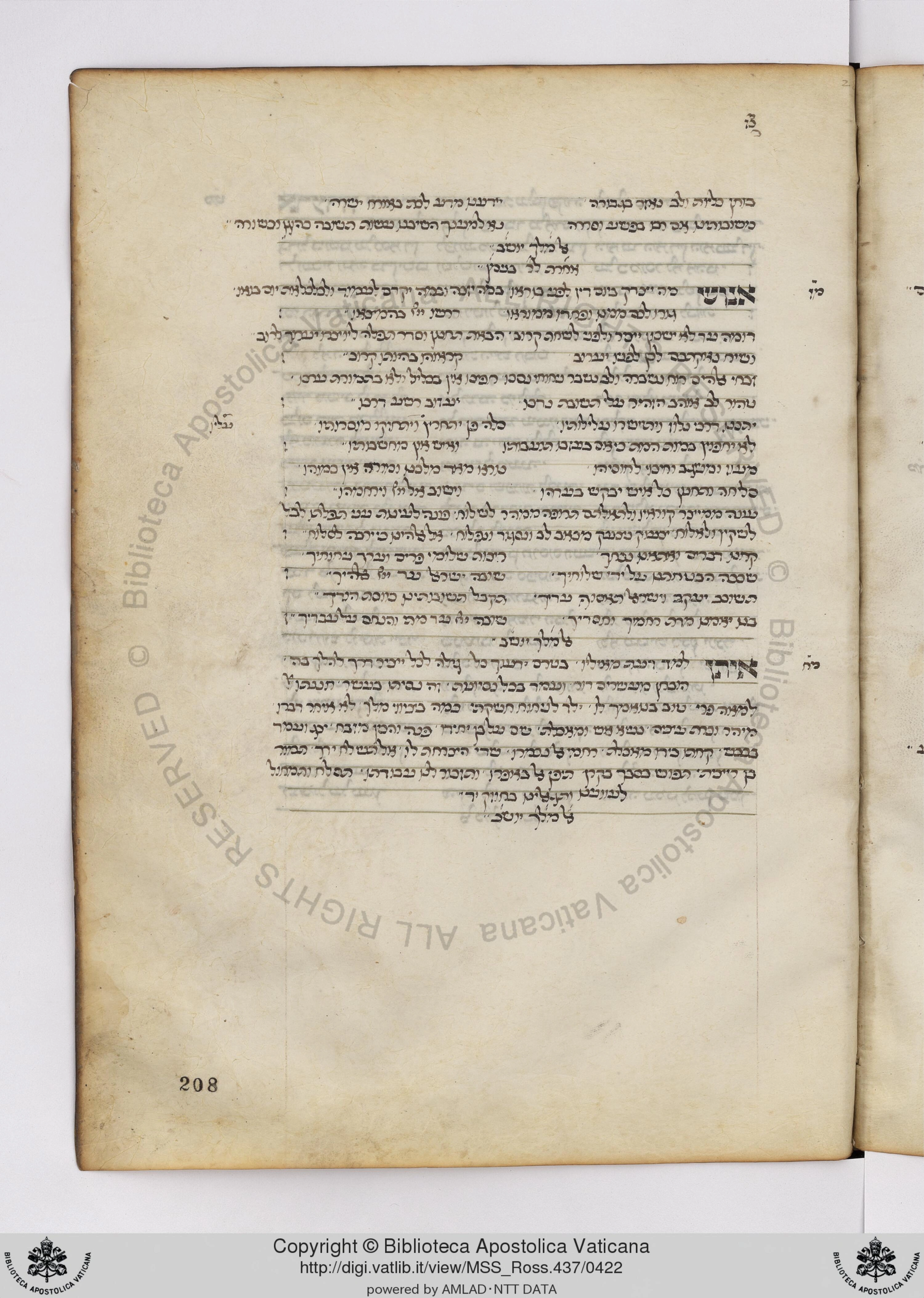 Image of item, e.g. a manuscript page