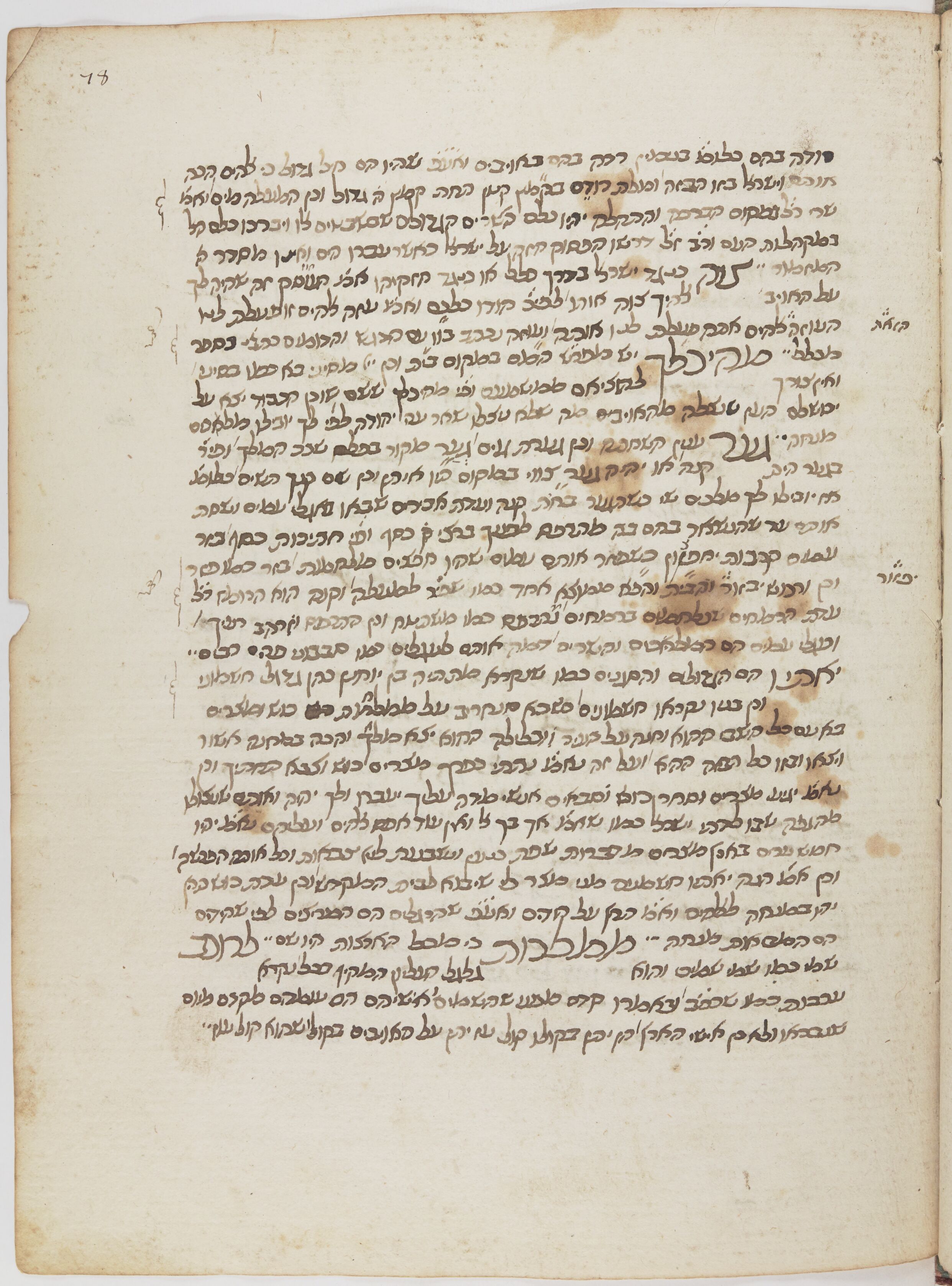 Image of item, e.g. a manuscript page