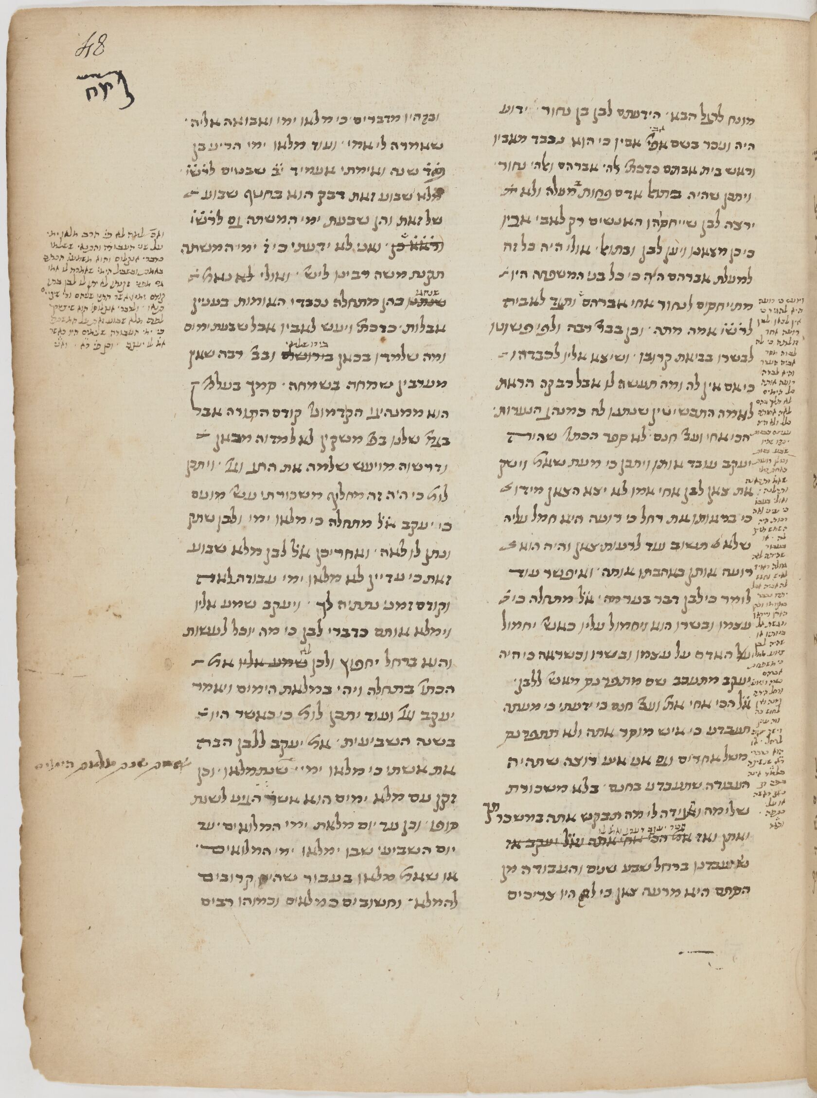 Image of item, e.g. a manuscript page