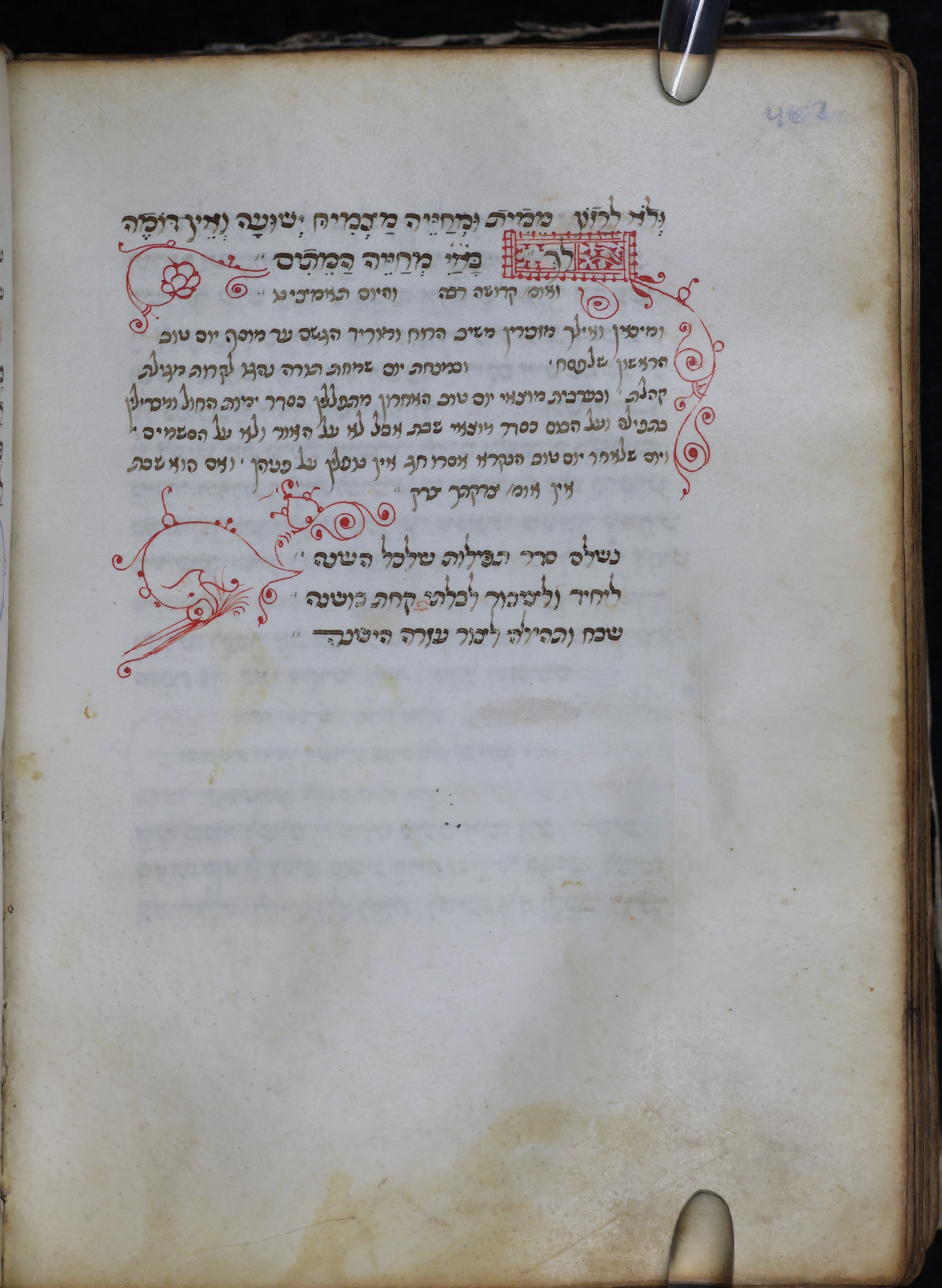 Image of item, e.g. a manuscript page