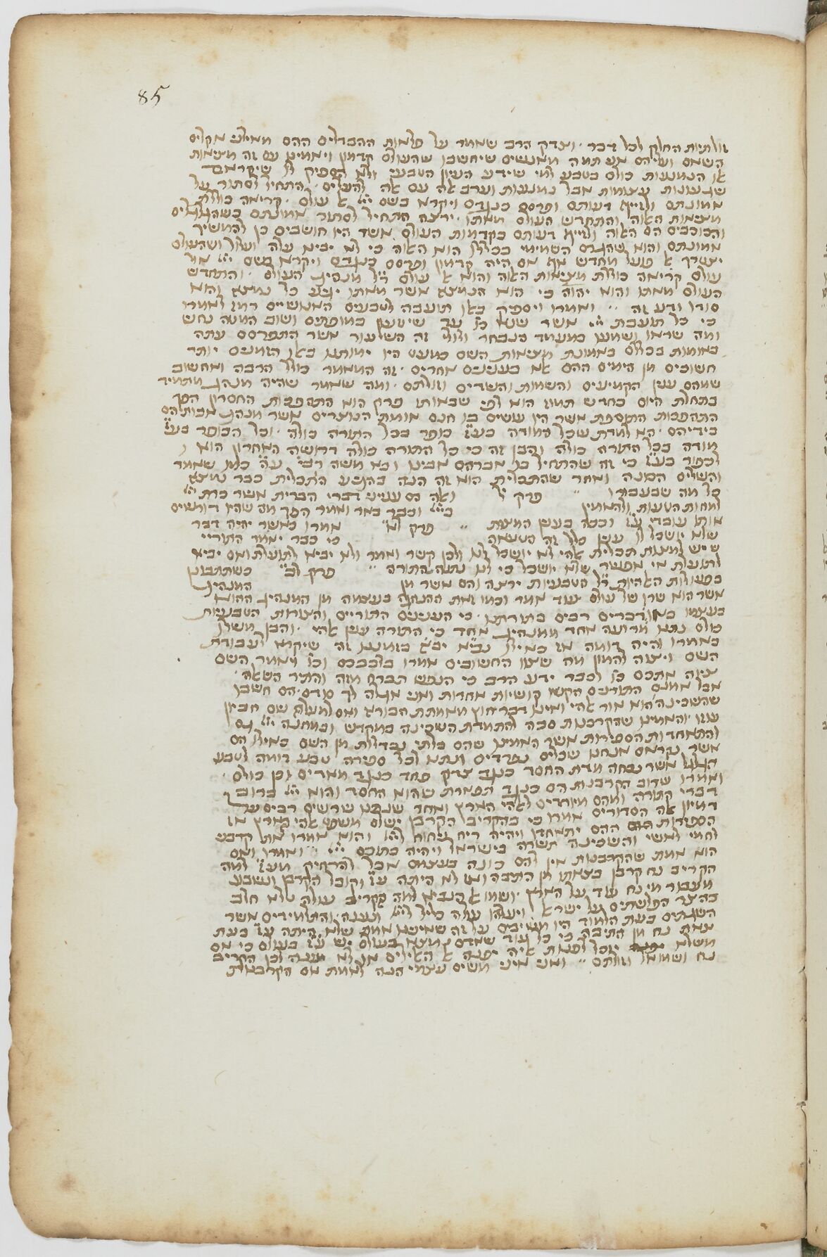 Image of item, e.g. a manuscript page