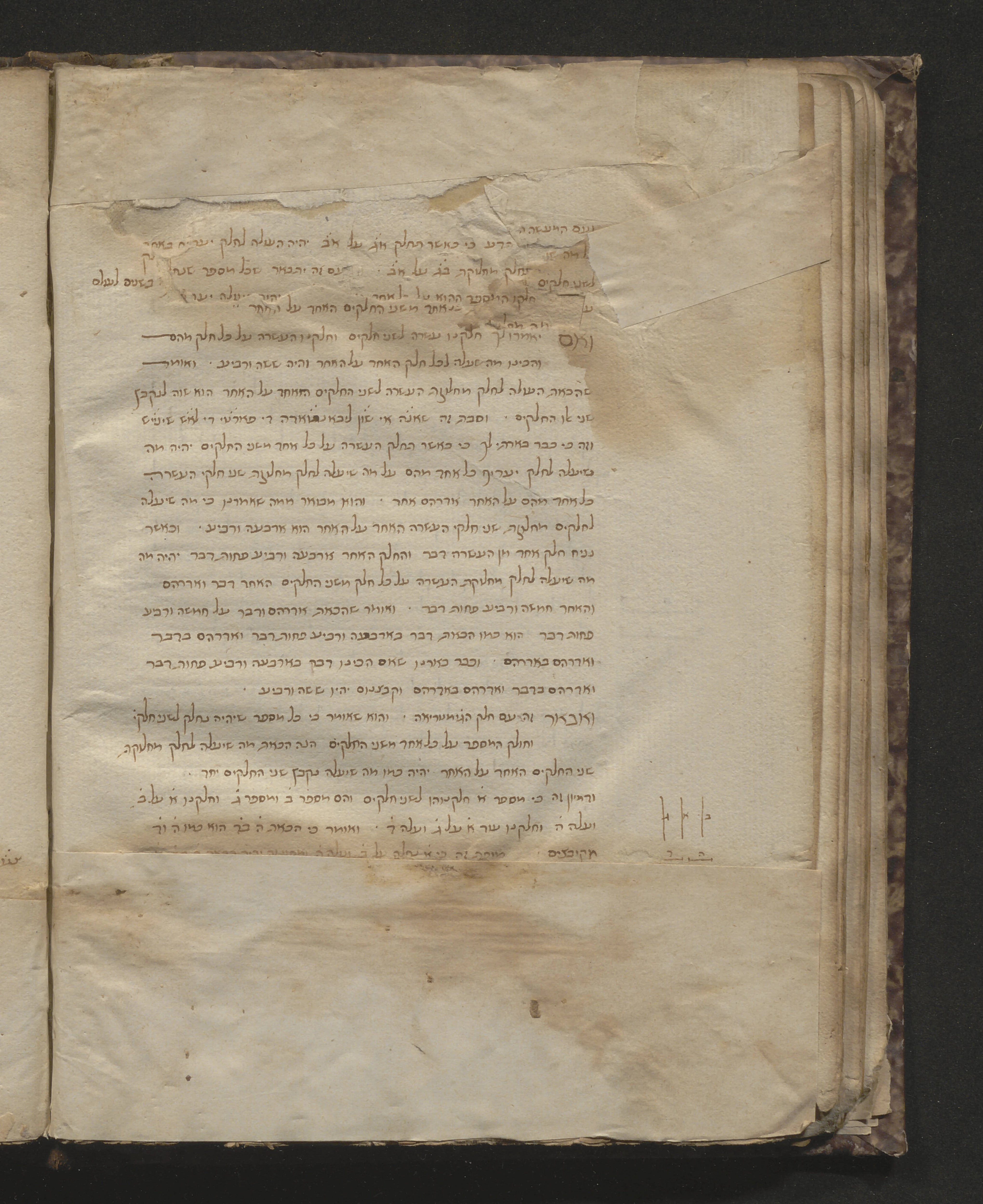 Image of item, e.g. a manuscript page