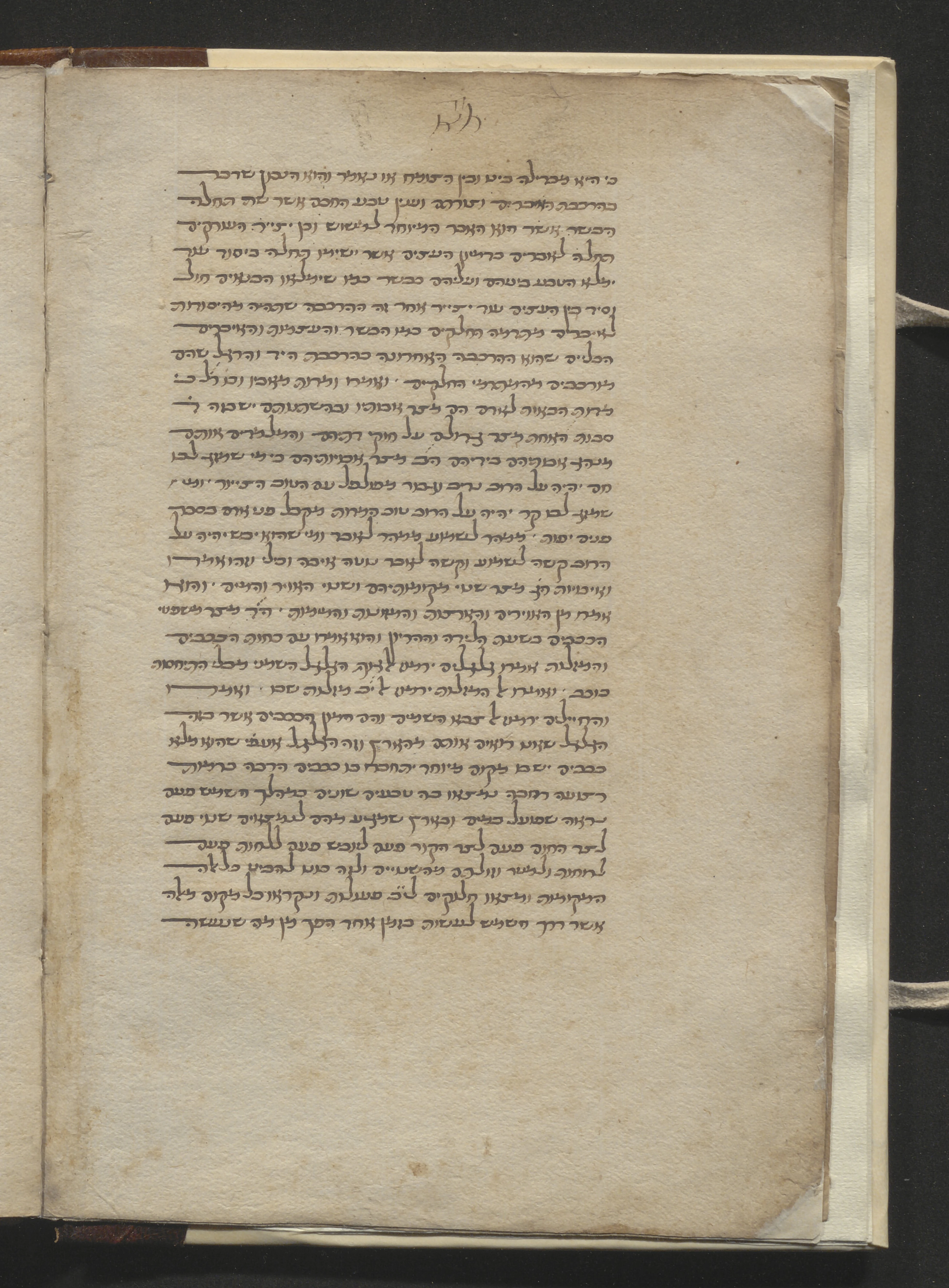 Image of item, e.g. a manuscript page