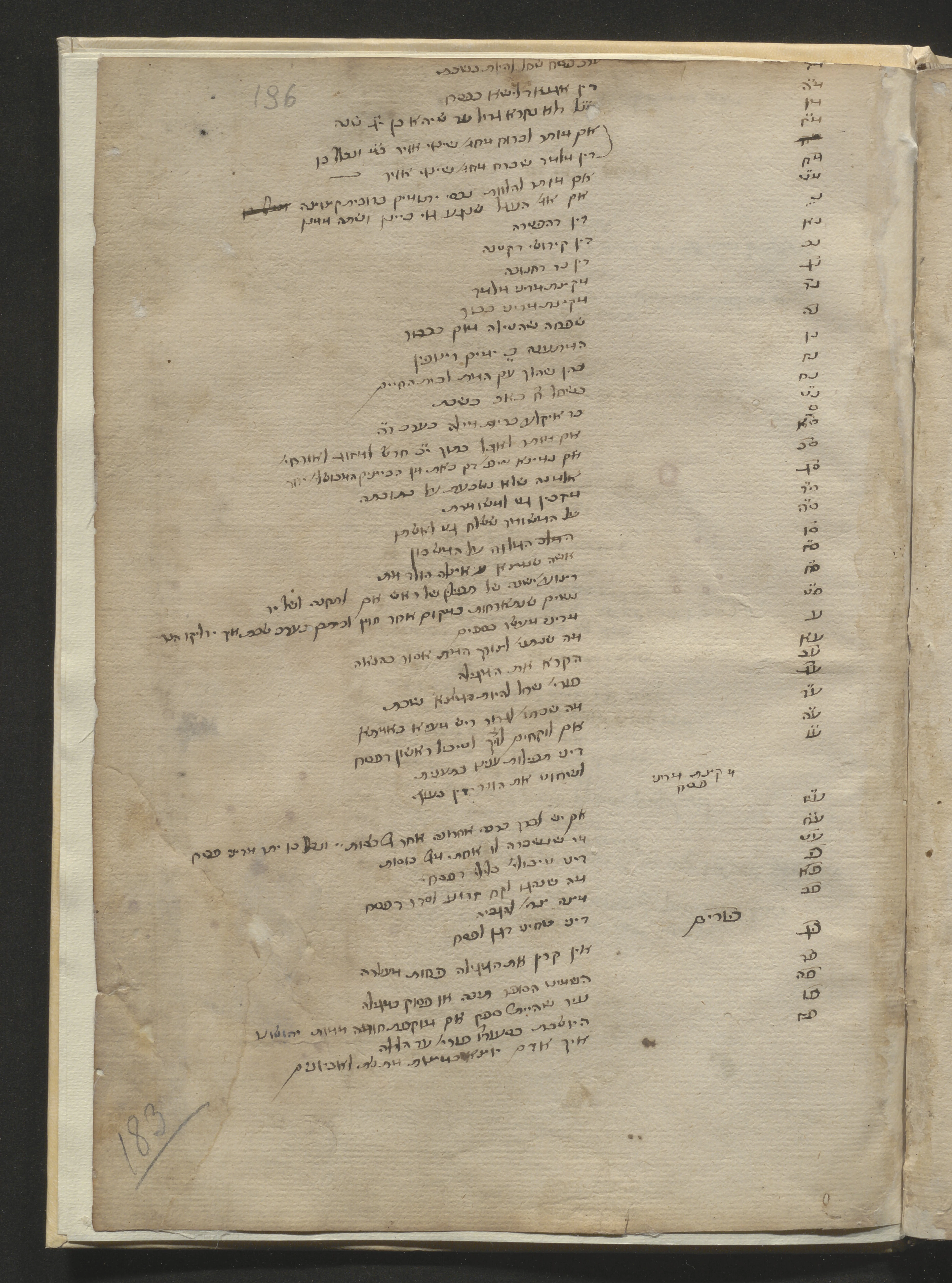 Image of item, e.g. a manuscript page