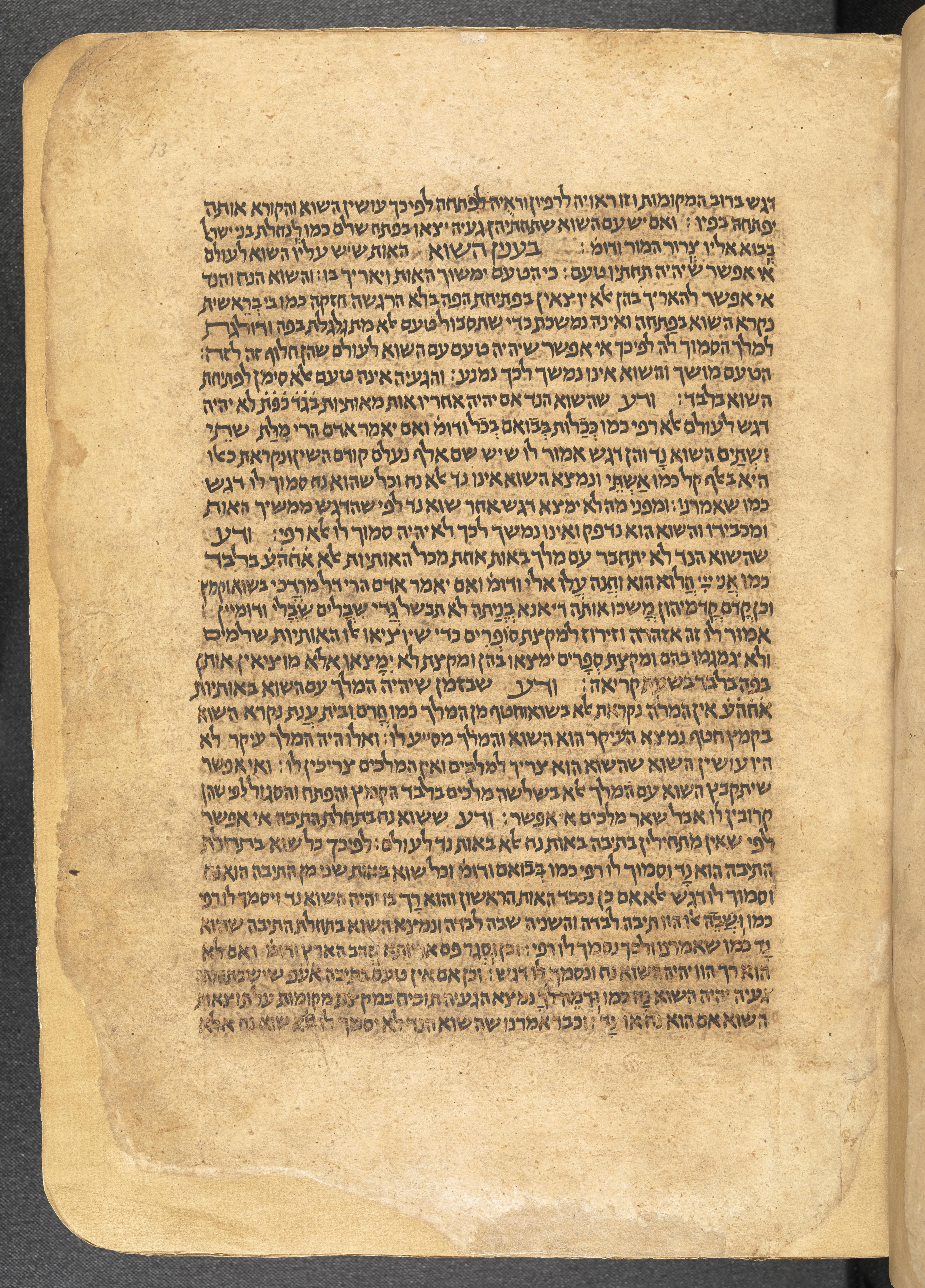 Image of item, e.g. a manuscript page
