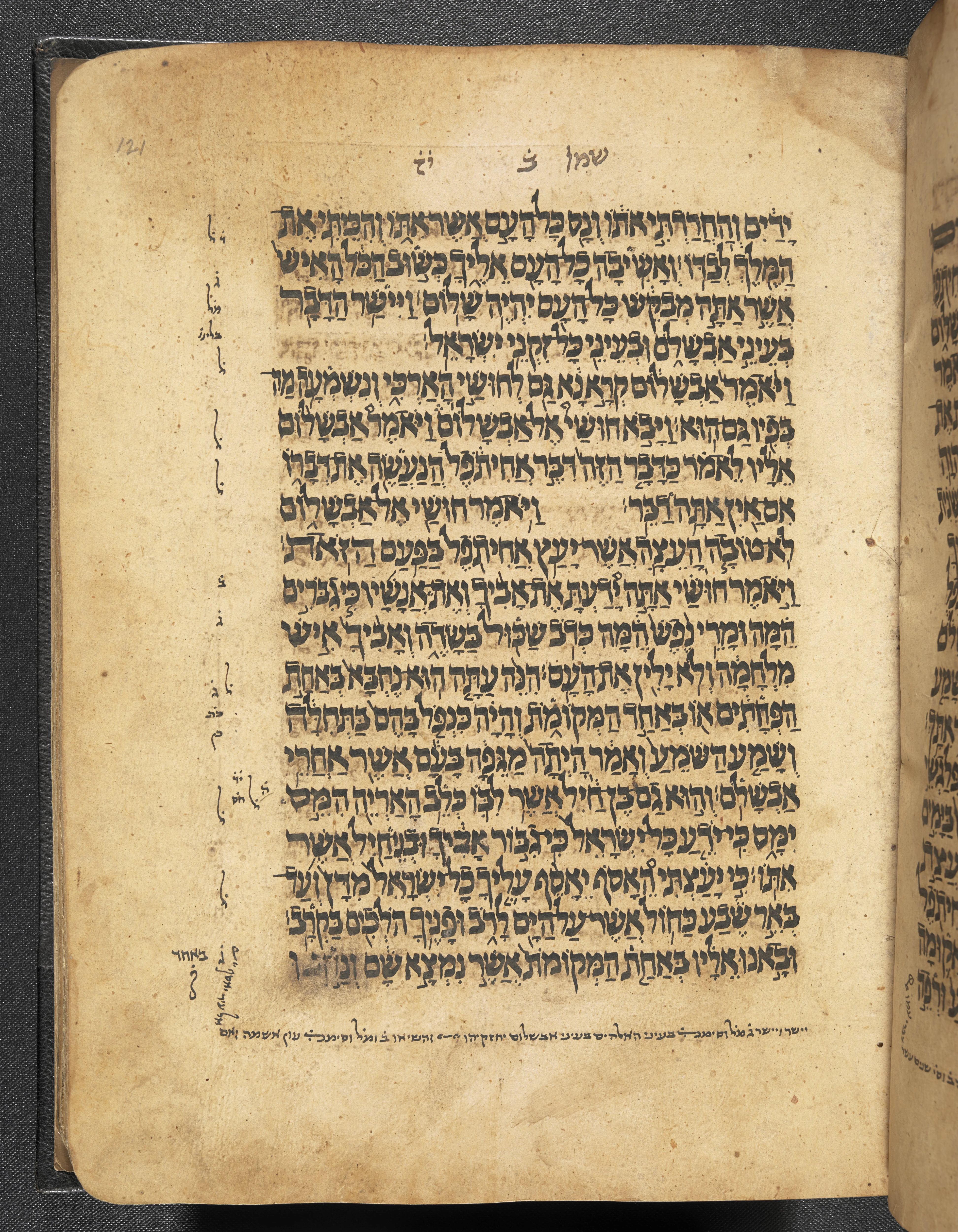 Image of item, e.g. a manuscript page