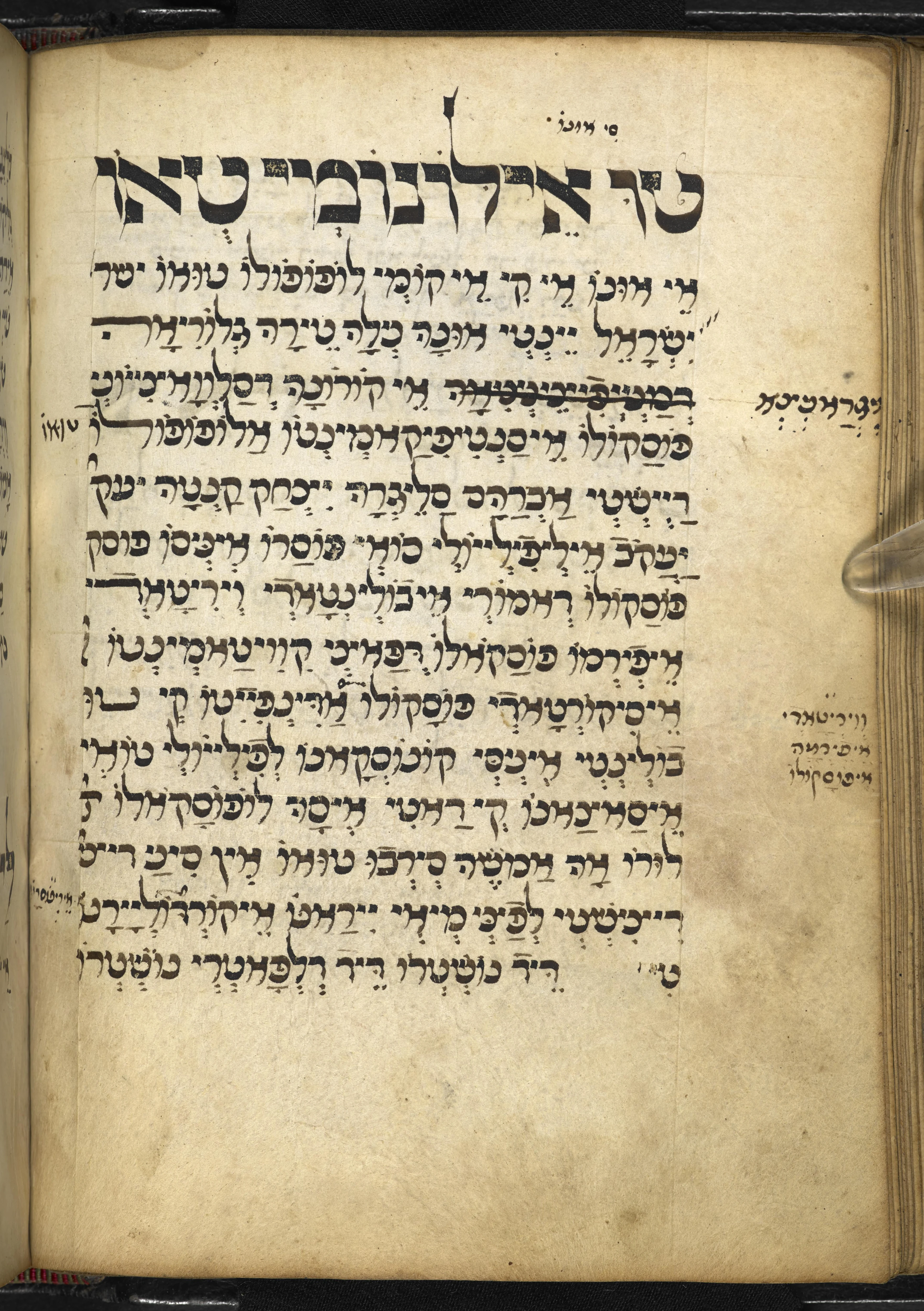 Image of item, e.g. a manuscript page