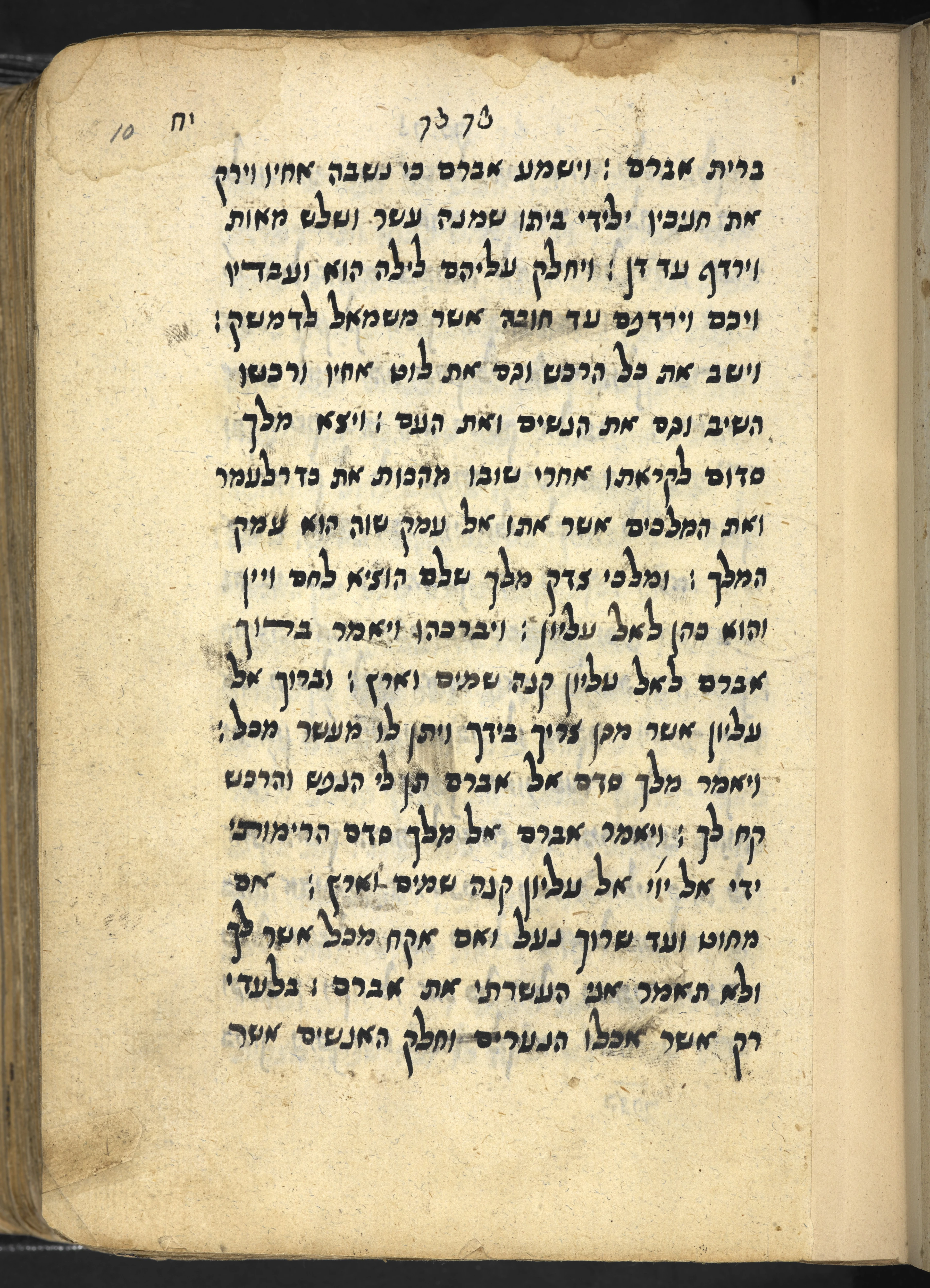 Image of item, e.g. a manuscript page