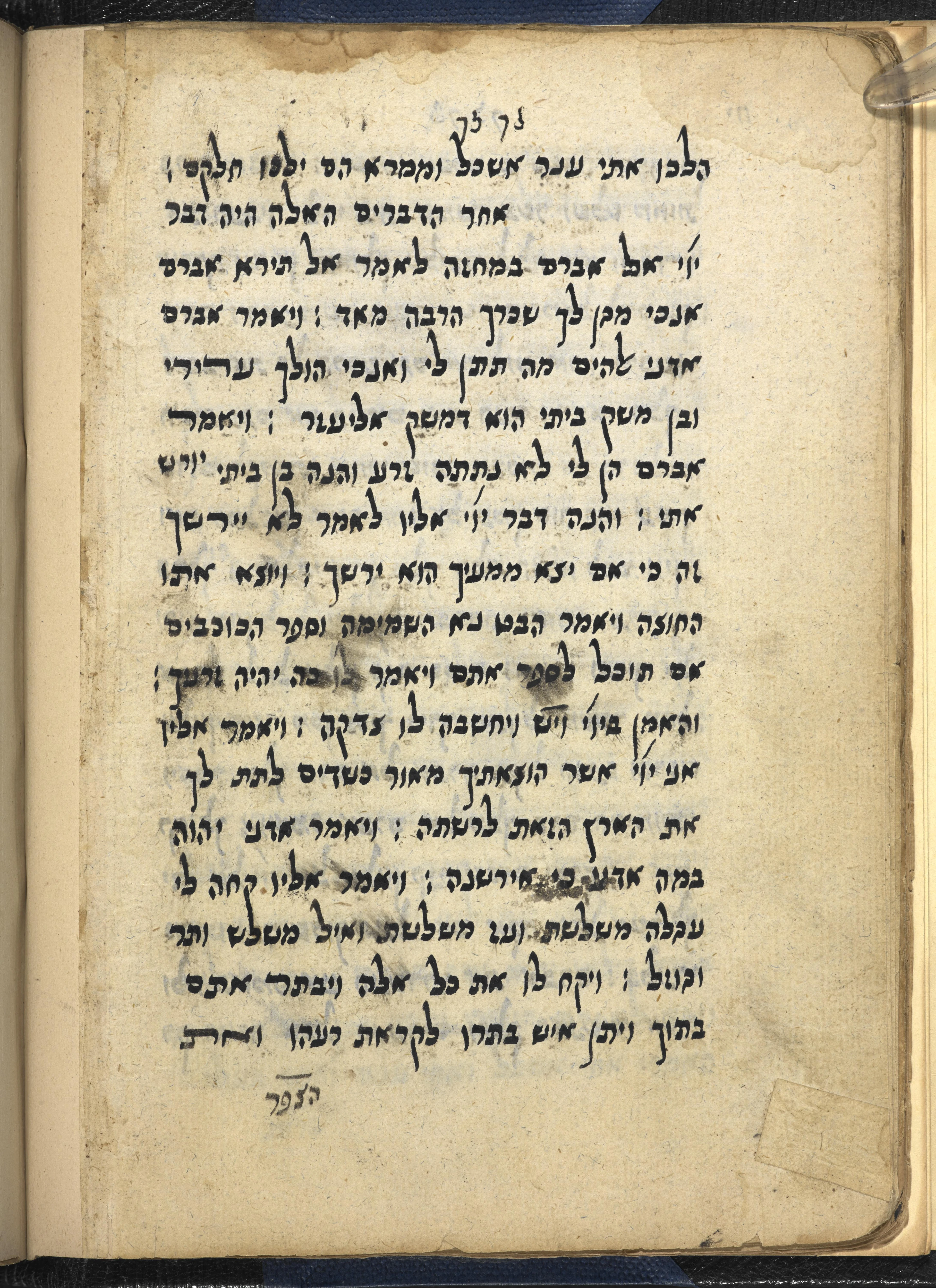 Image of item, e.g. a manuscript page