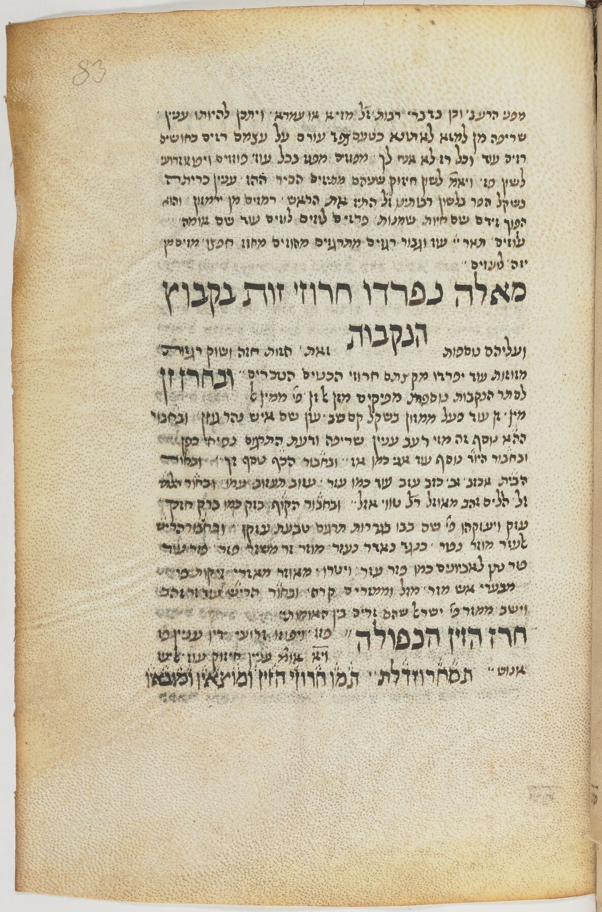Image of item, e.g. a manuscript page