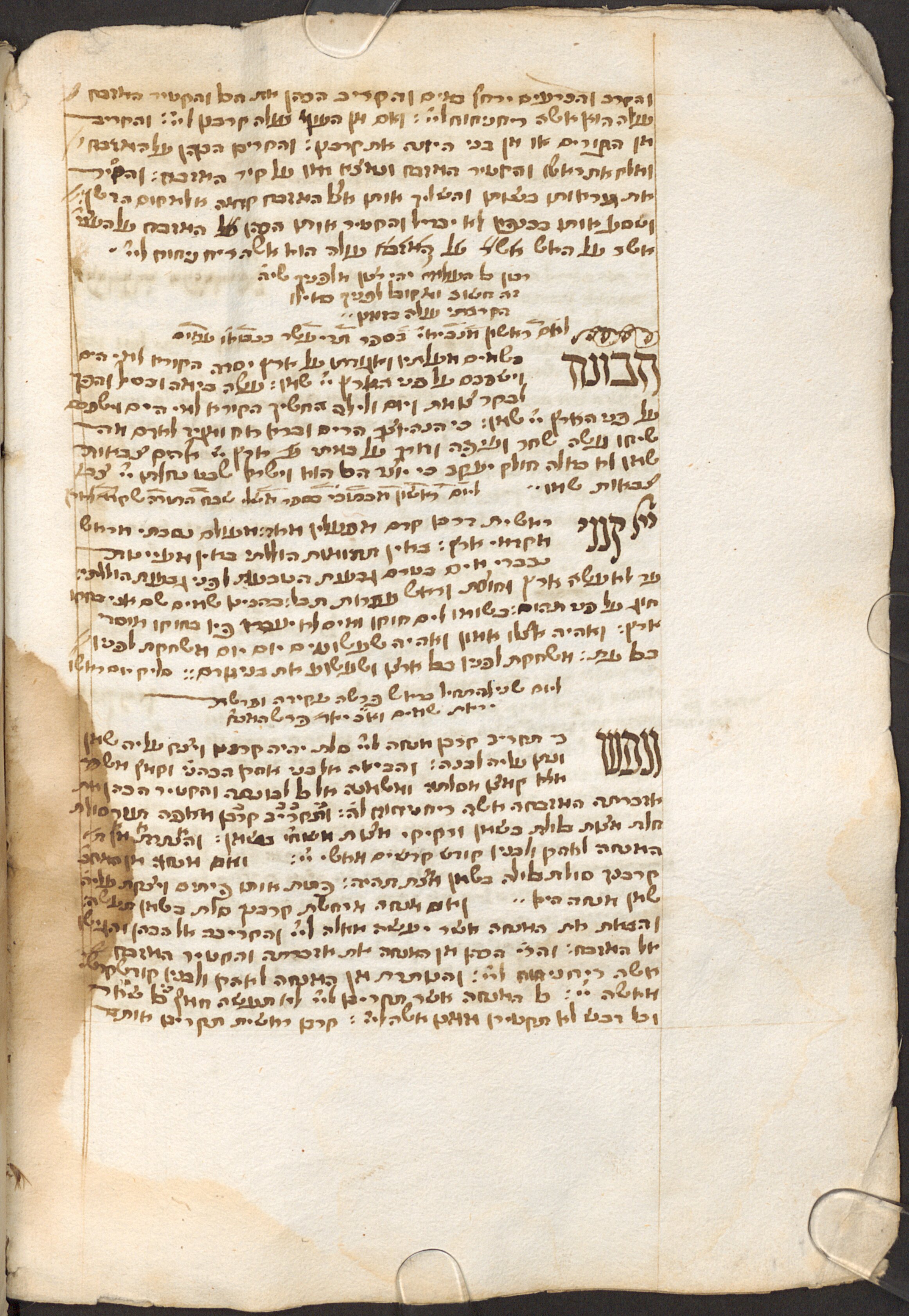 Image of item, e.g. a manuscript page