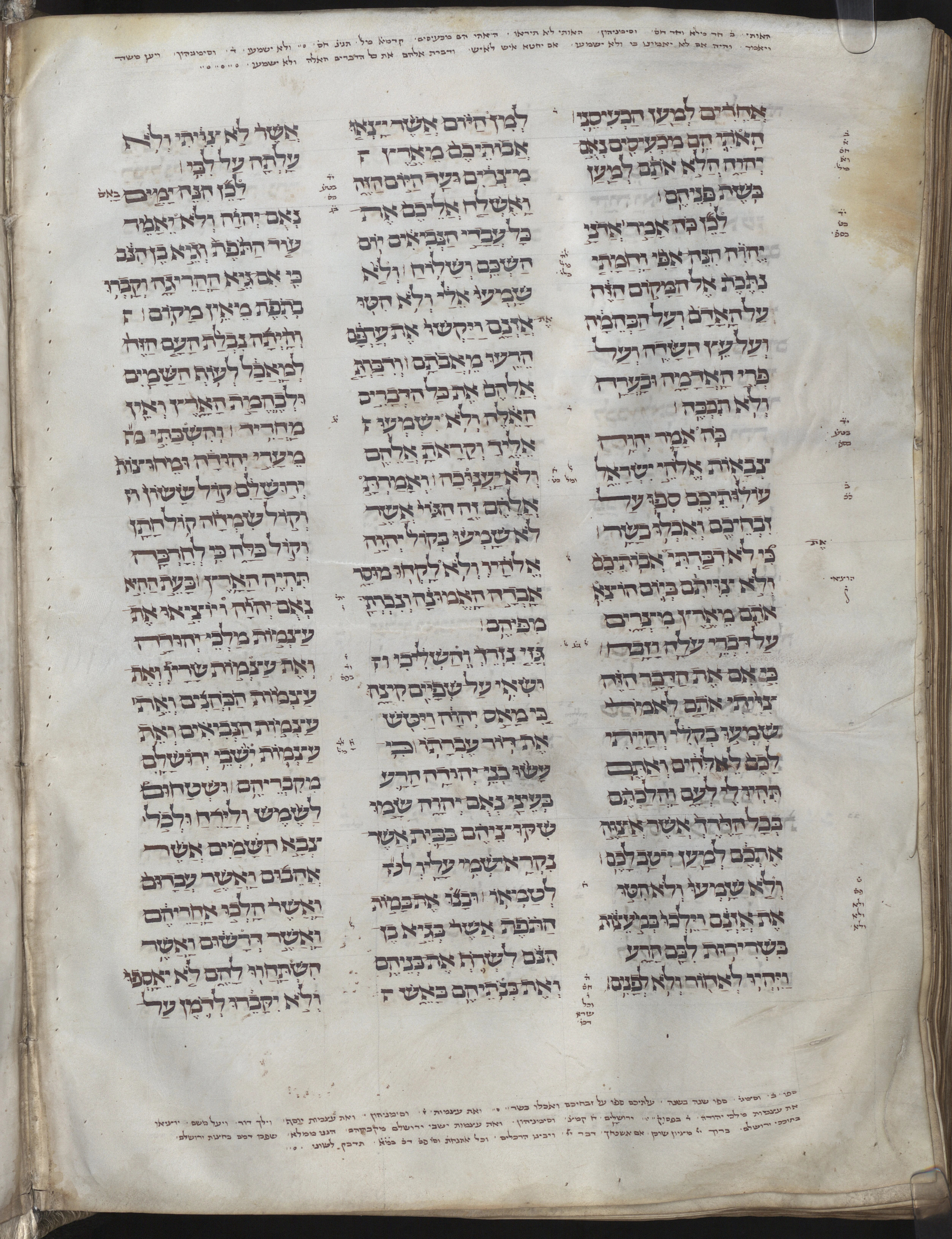 Image of item, e.g. a manuscript page