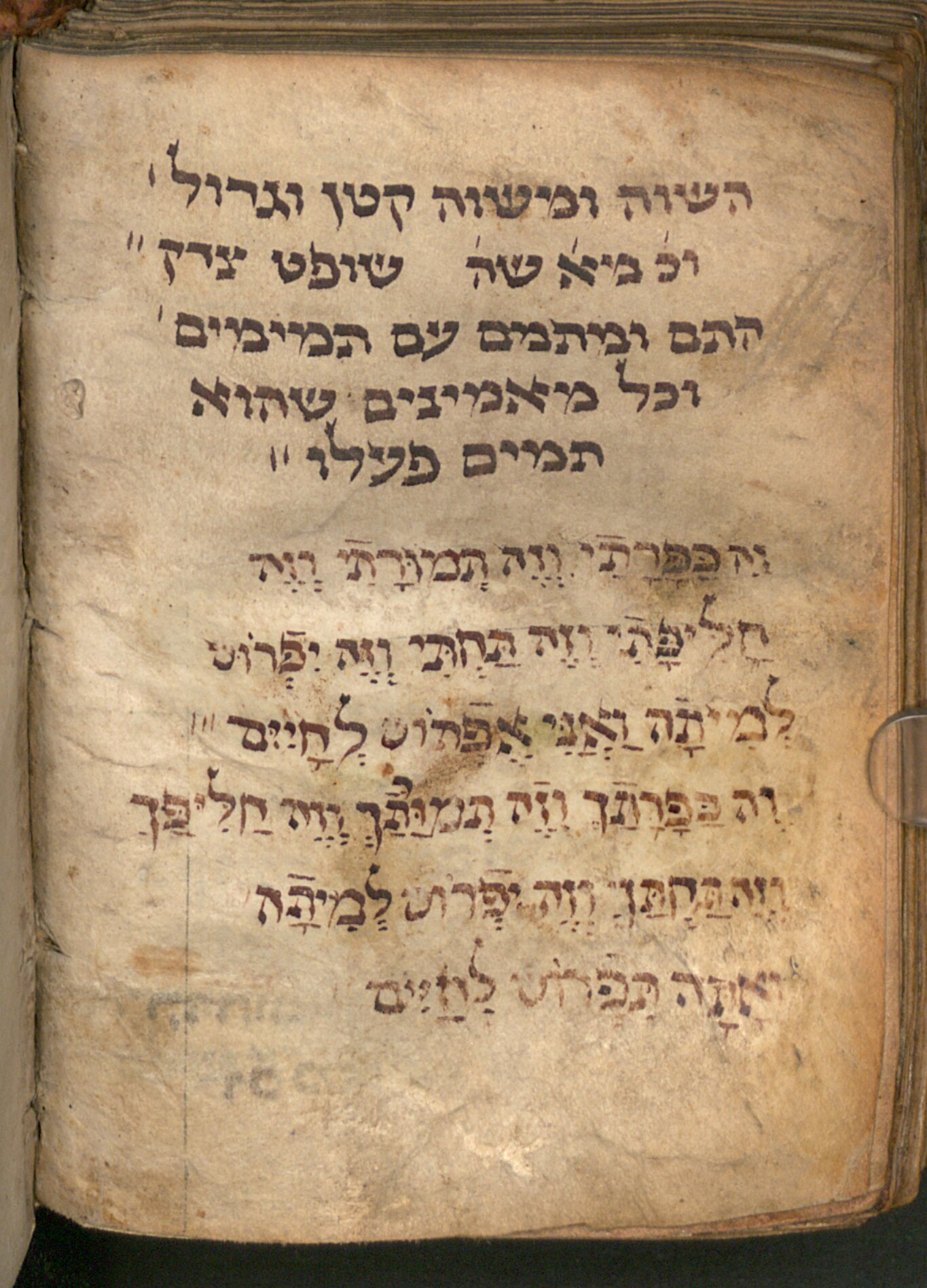Image of item, e.g. a manuscript page