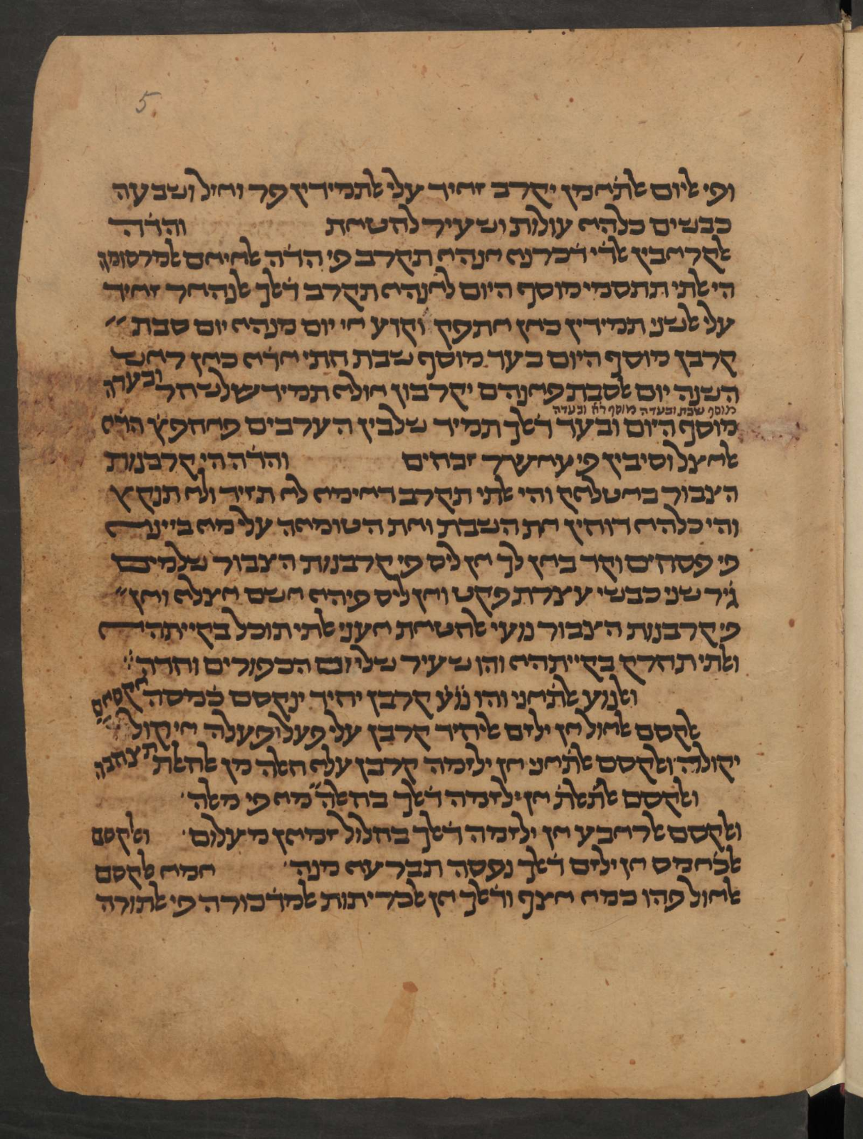 Image of item, e.g. a manuscript page