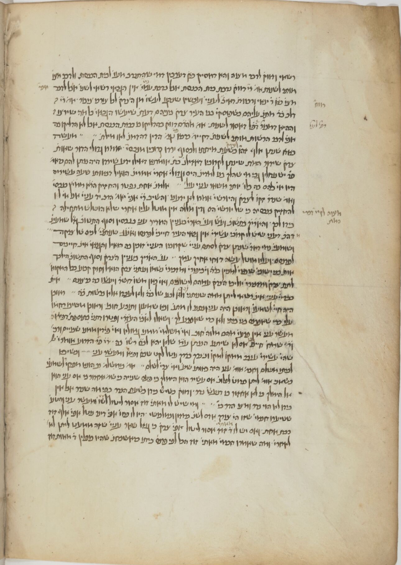 Image of item, e.g. a manuscript page