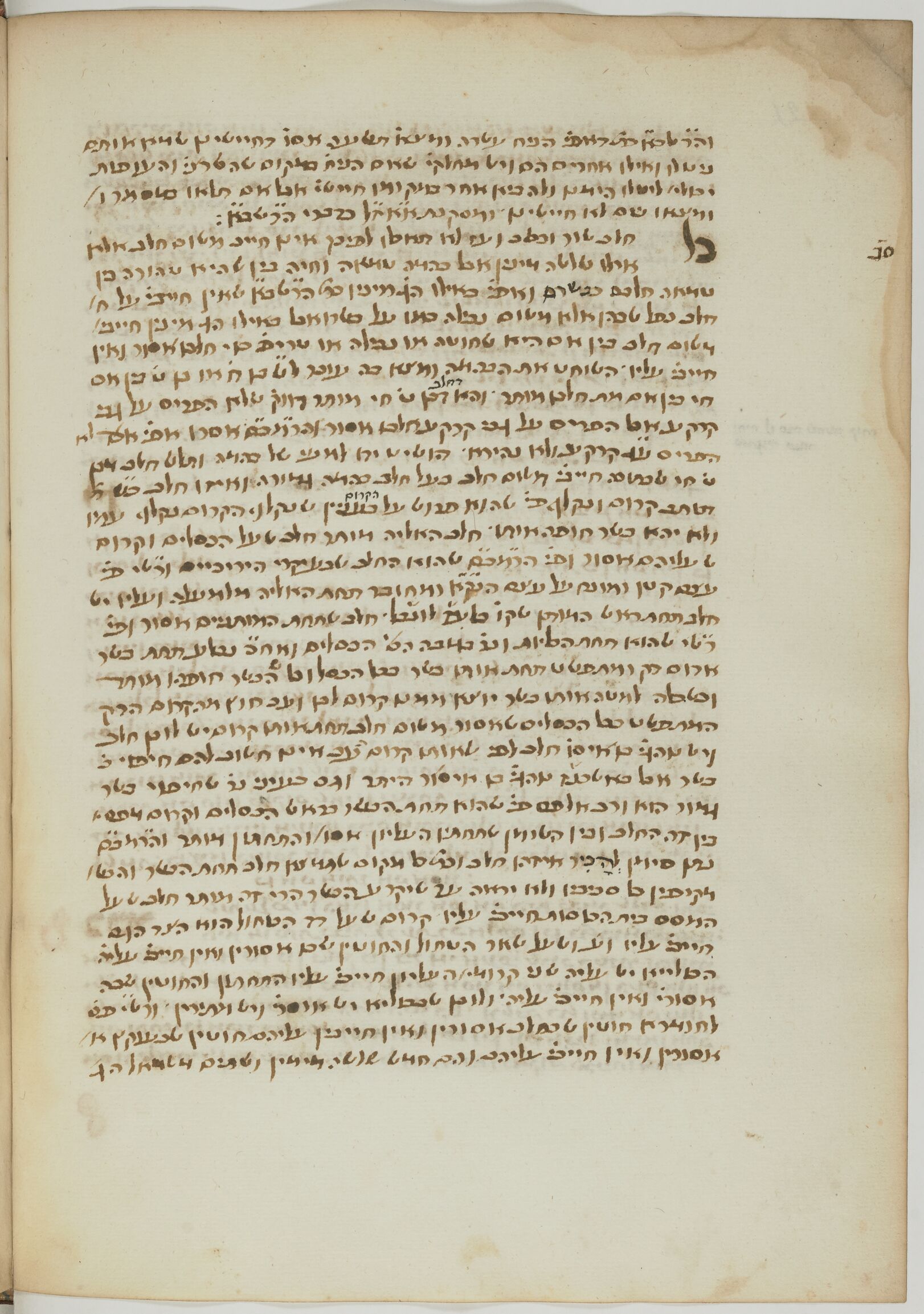 Image of item, e.g. a manuscript page