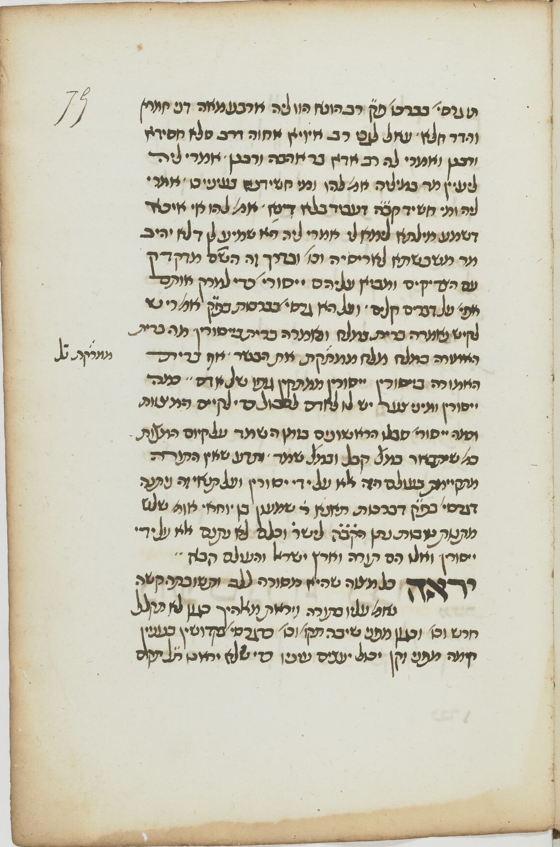 Image of item, e.g. a manuscript page