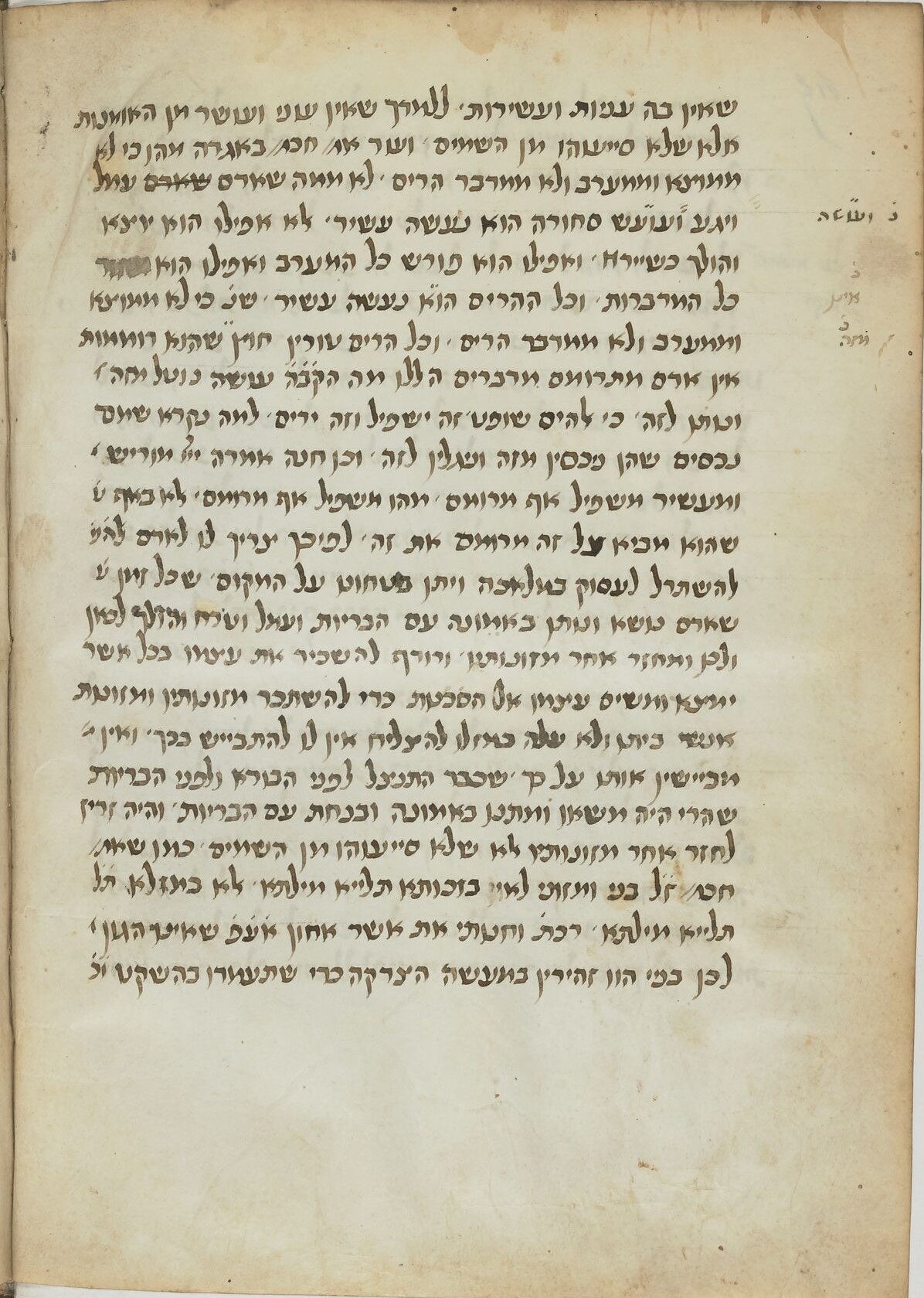 Image of item, e.g. a manuscript page