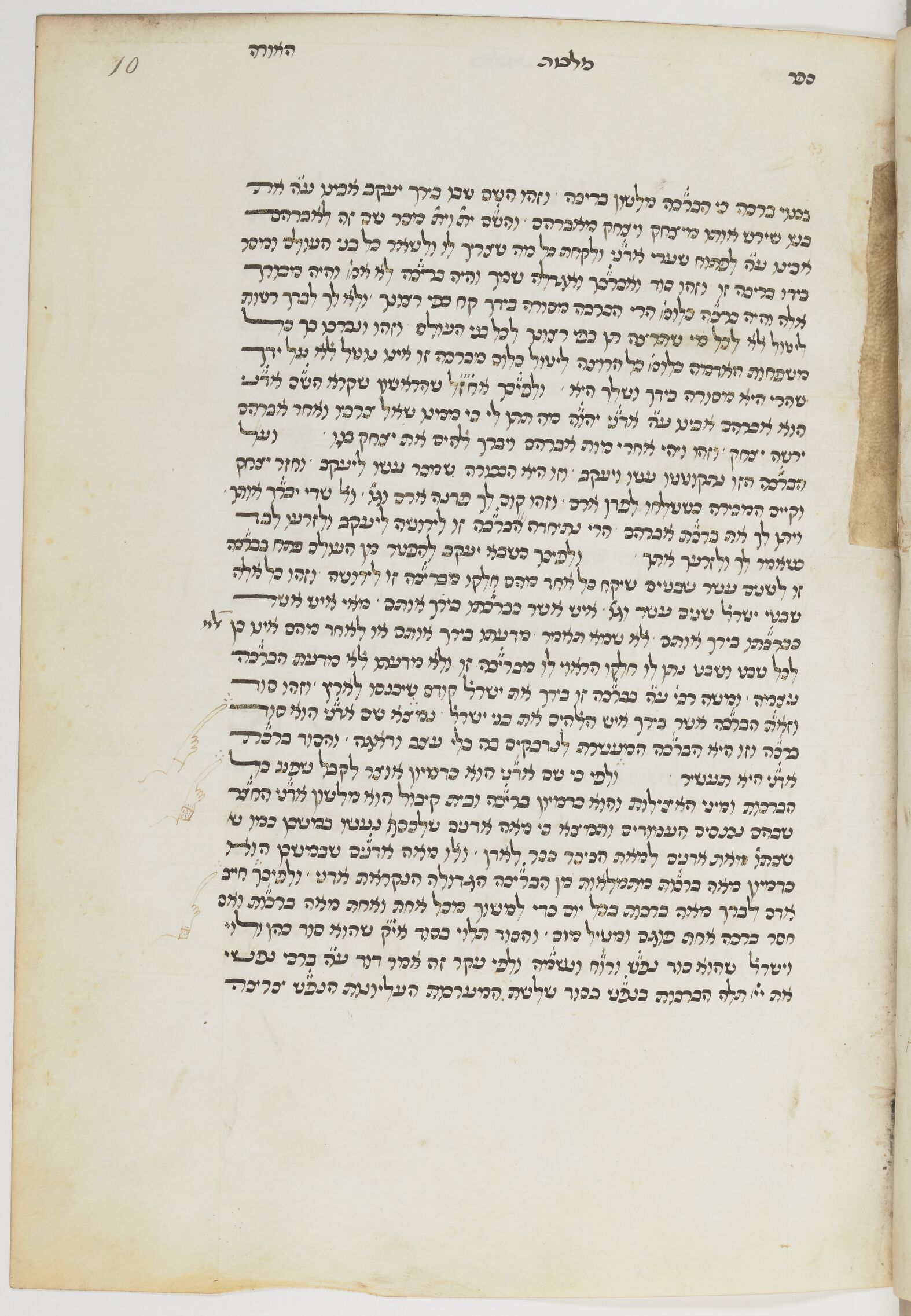 Image of item, e.g. a manuscript page