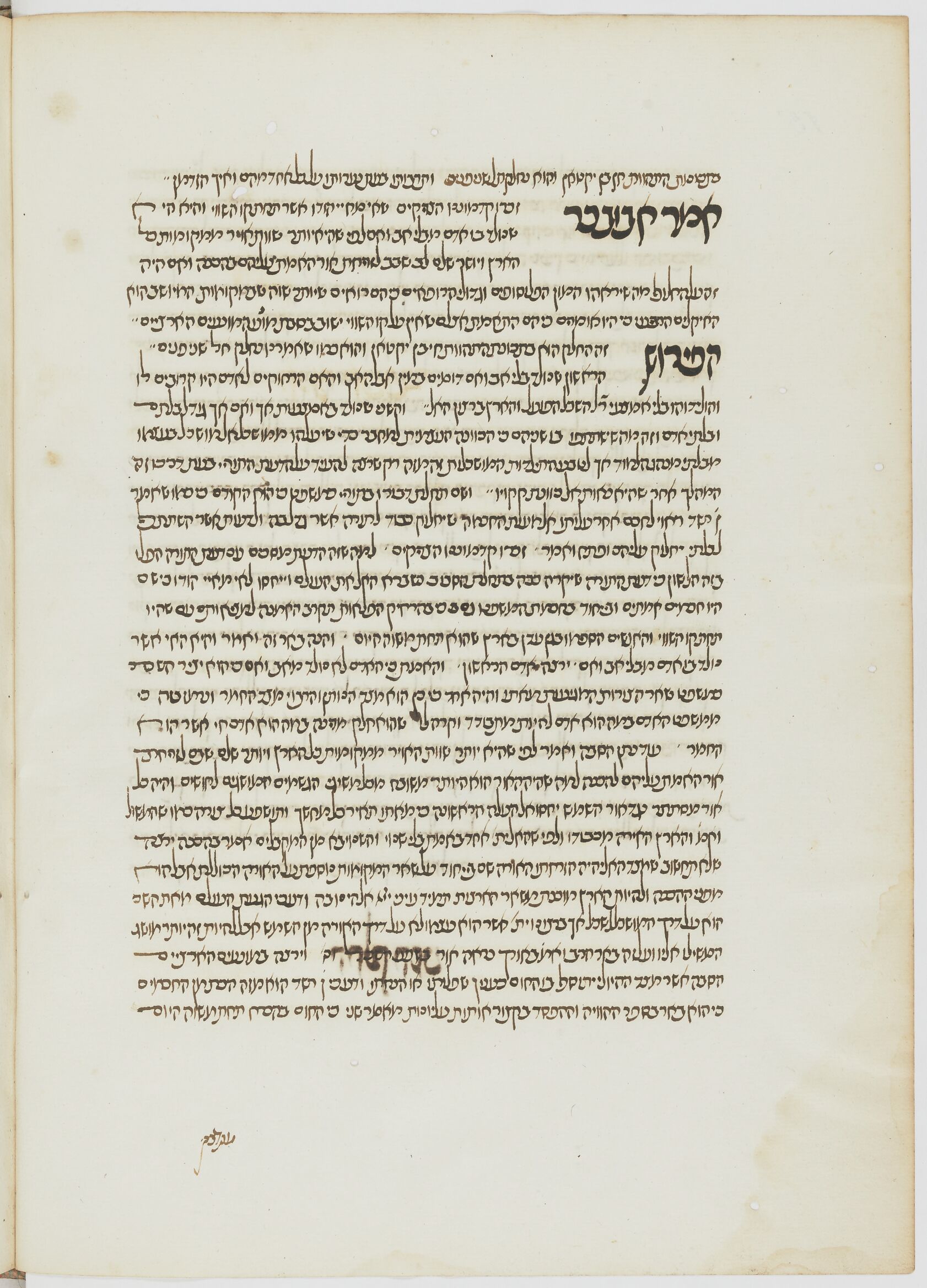Image of item, e.g. a manuscript page