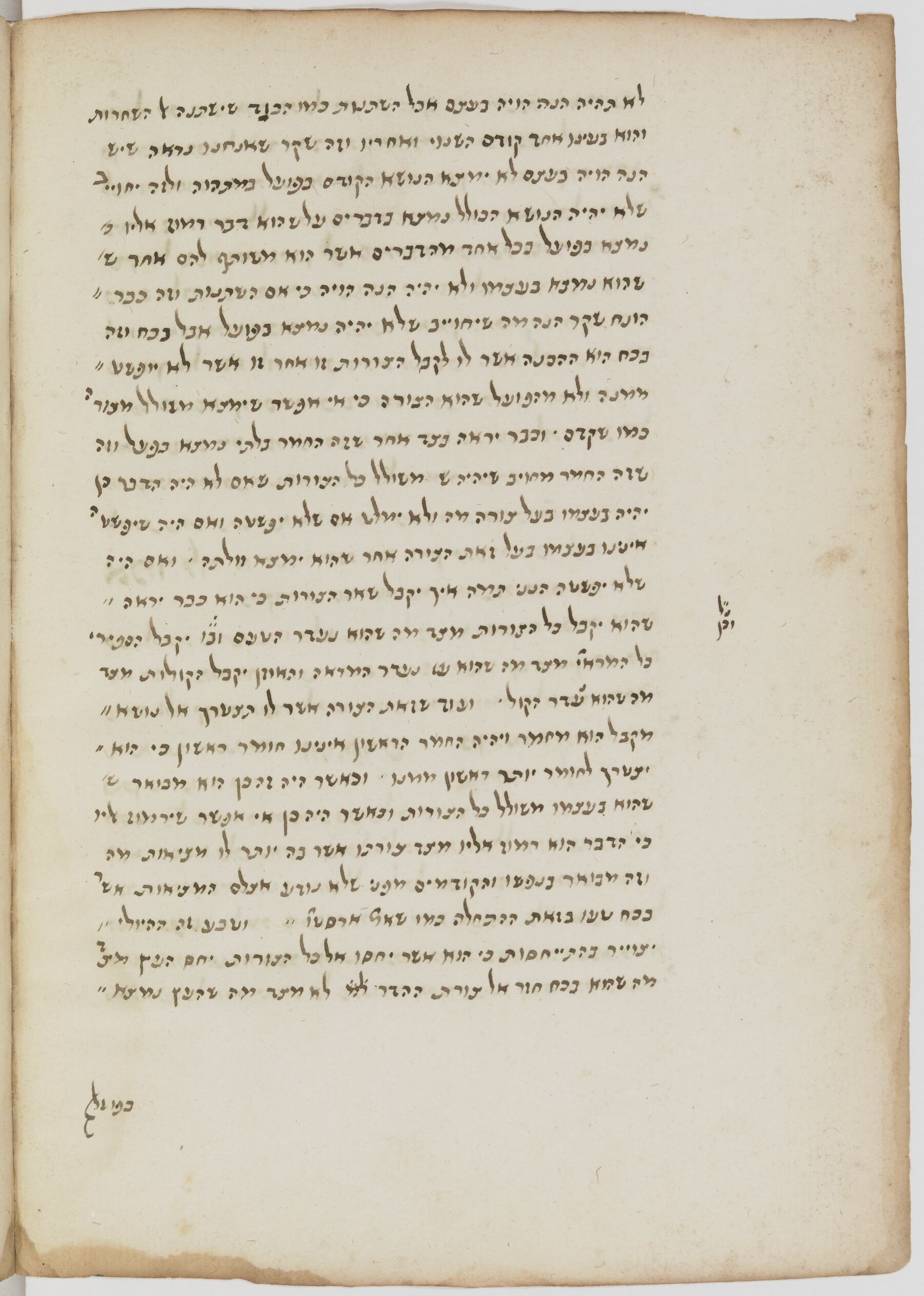 Image of item, e.g. a manuscript page