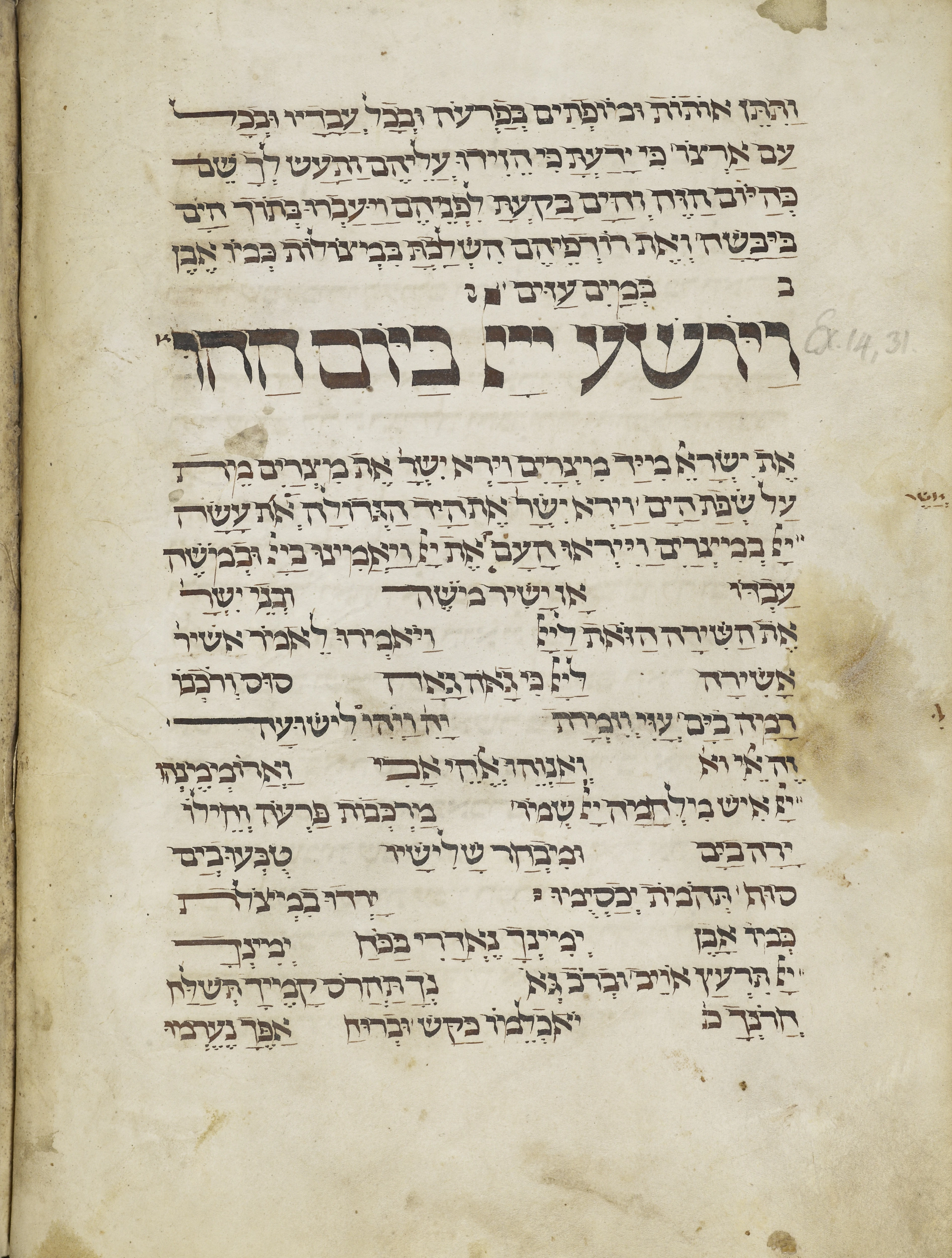 Image of item, e.g. a manuscript page