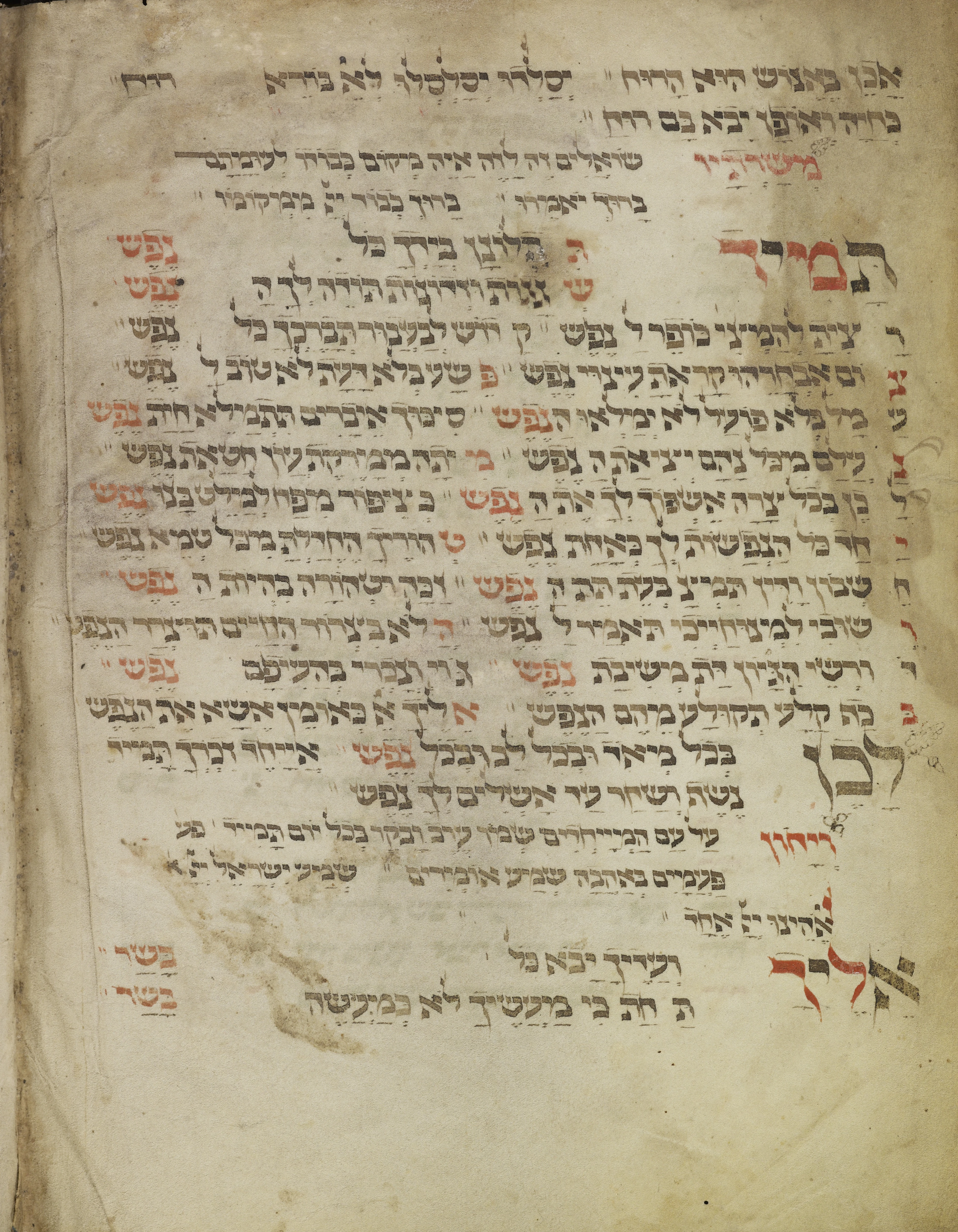 Image of item, e.g. a manuscript page