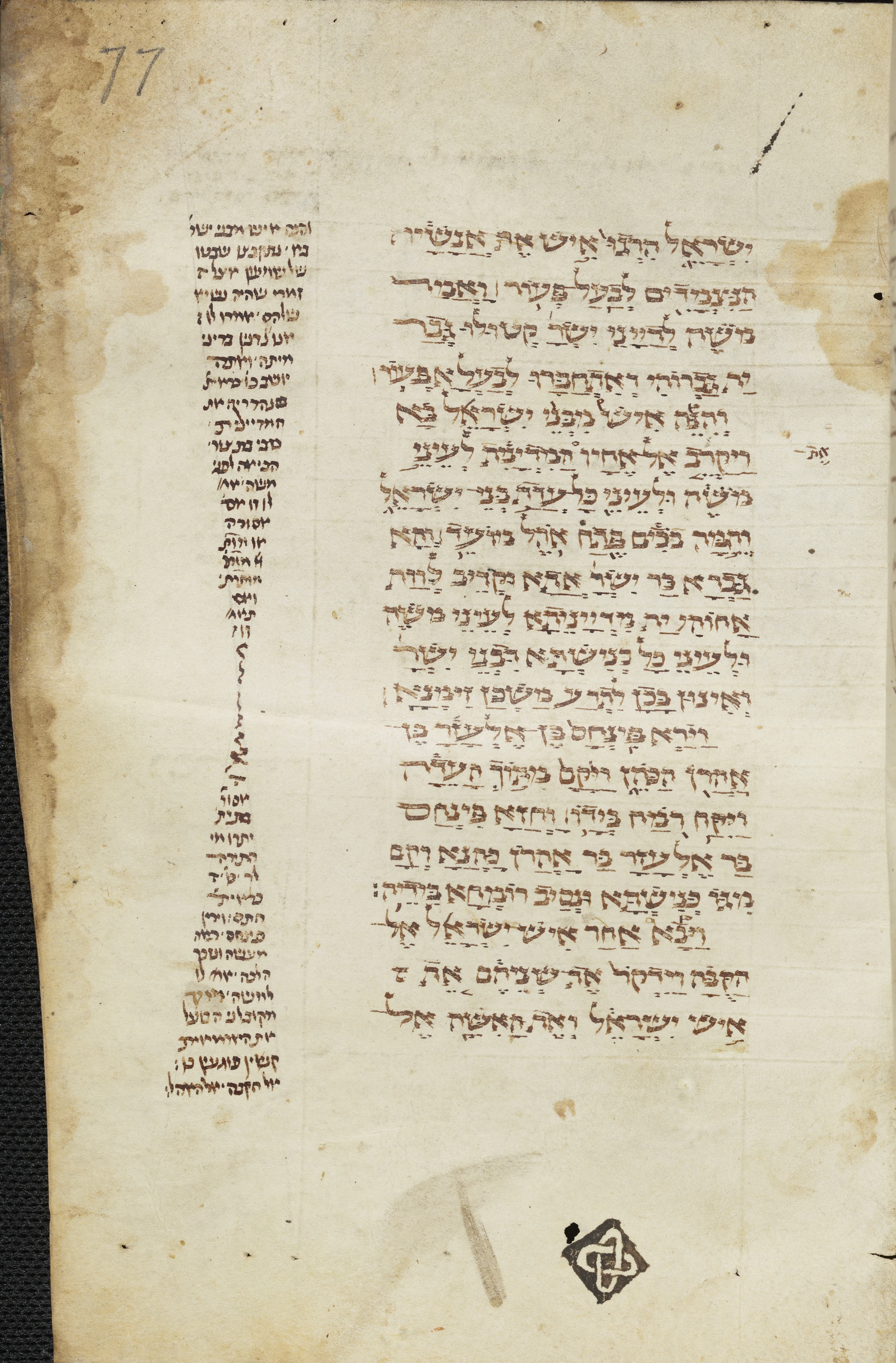 Image of item, e.g. a manuscript page