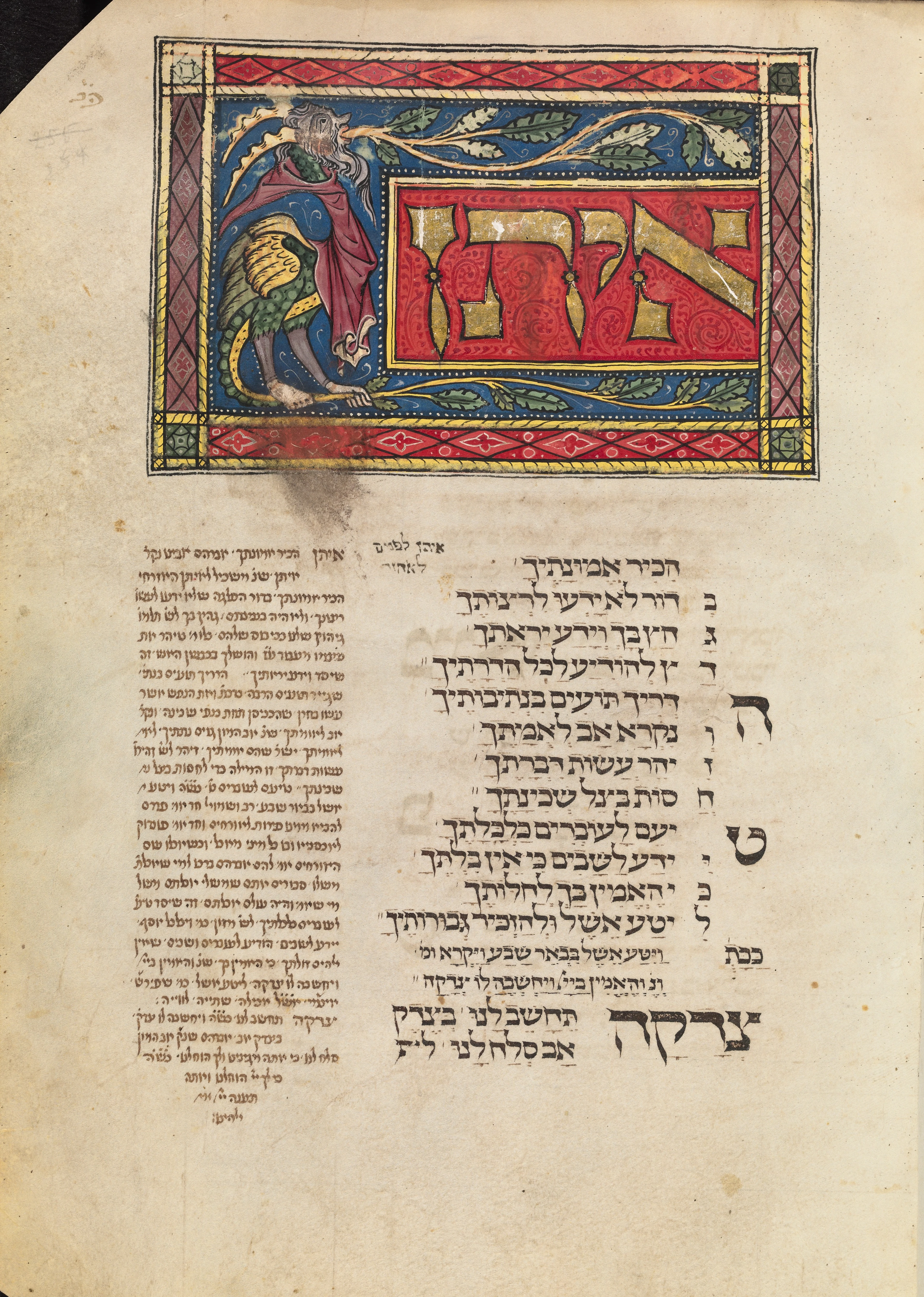 Image of item, e.g. a manuscript page