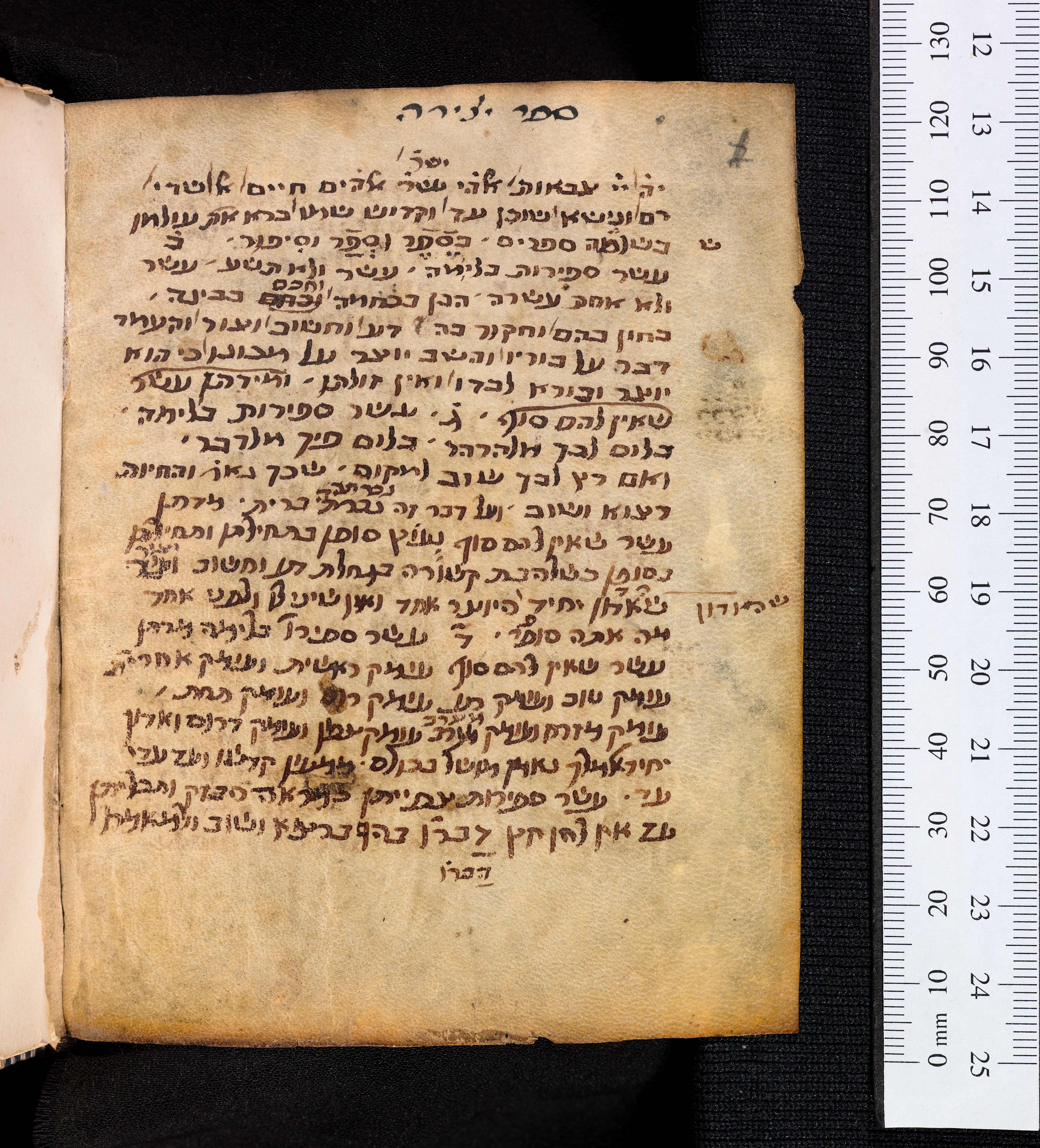 Image of item, e.g. a manuscript page