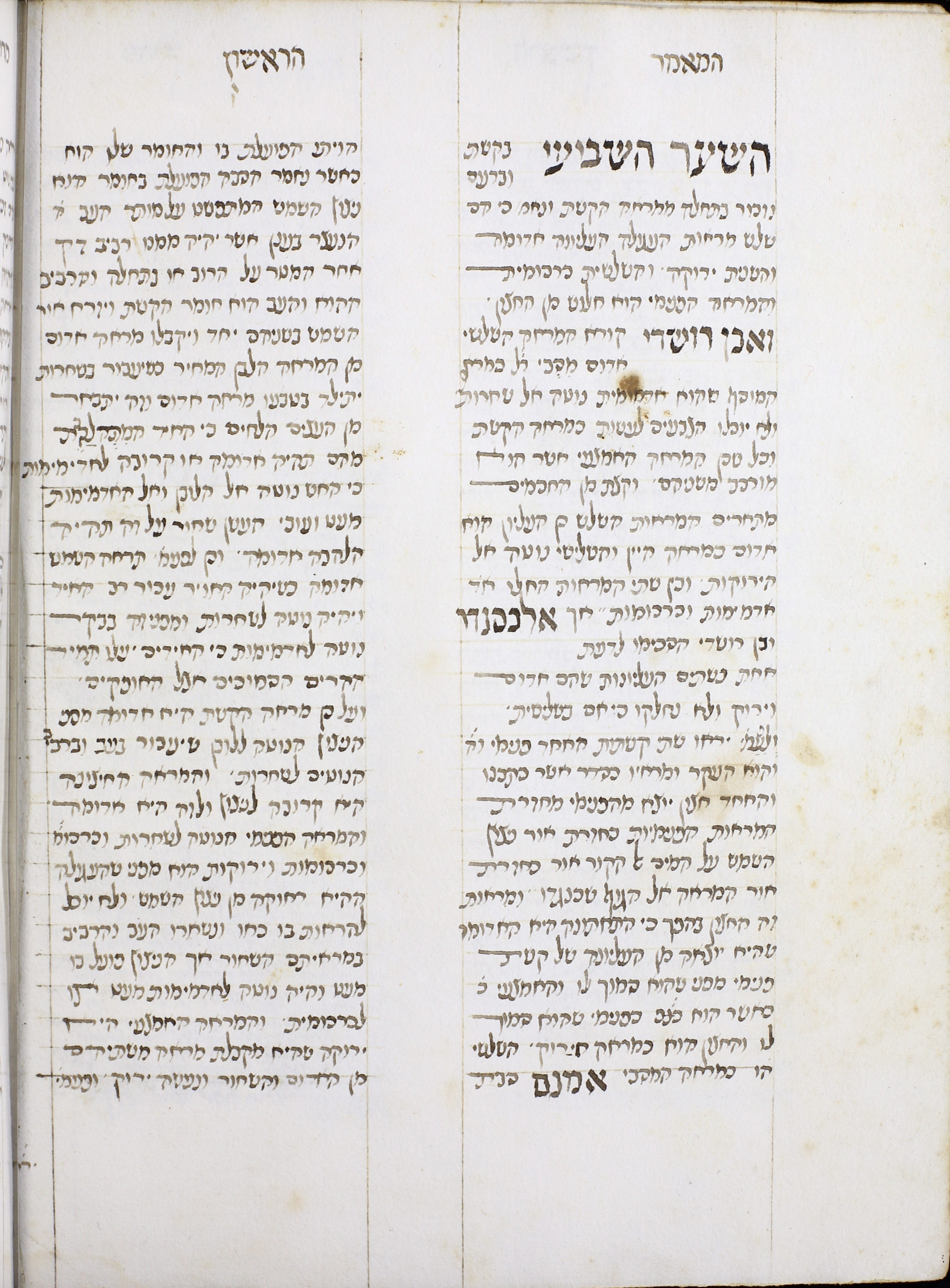 Image of item, e.g. a manuscript page
