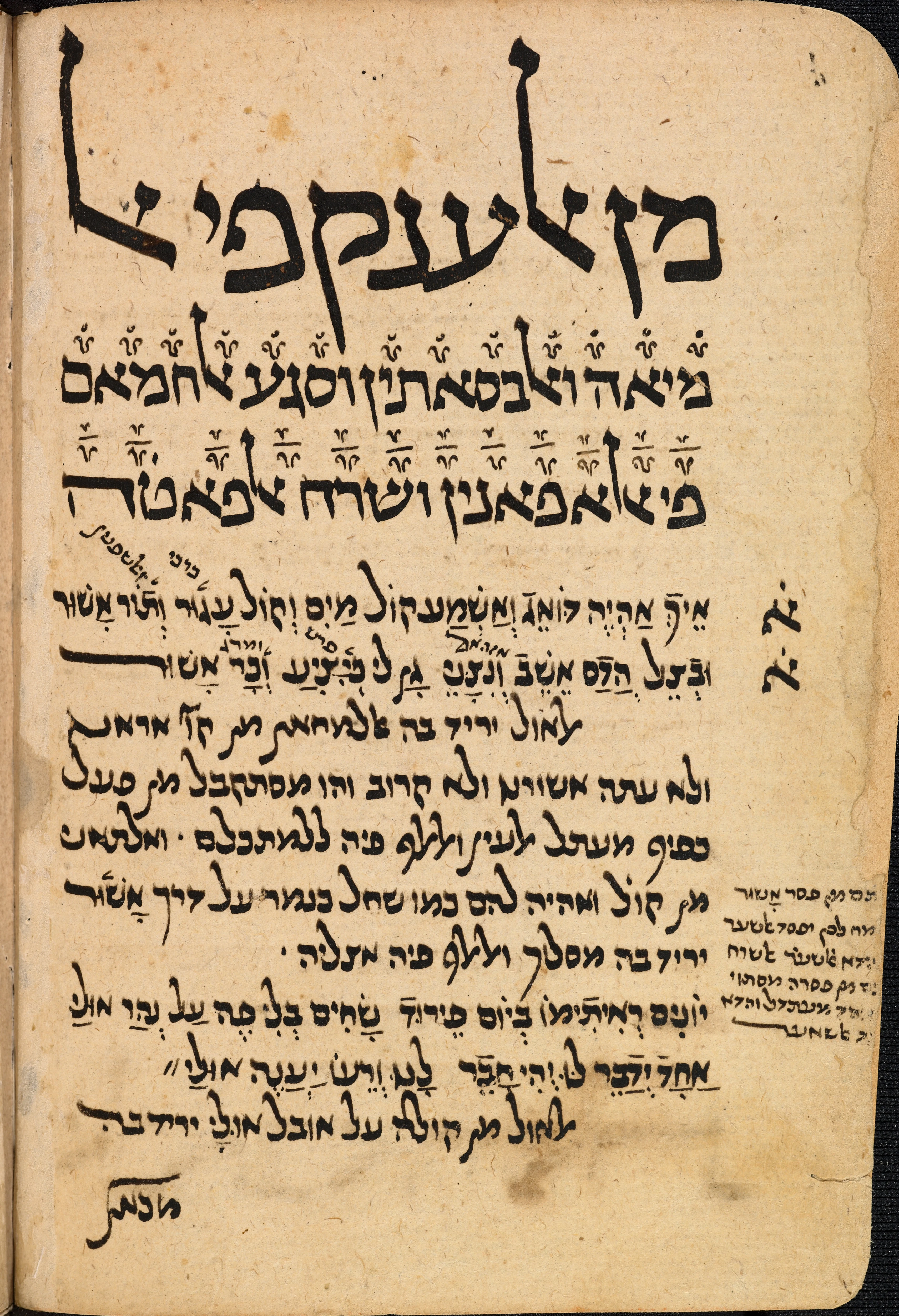 Image of item, e.g. a manuscript page