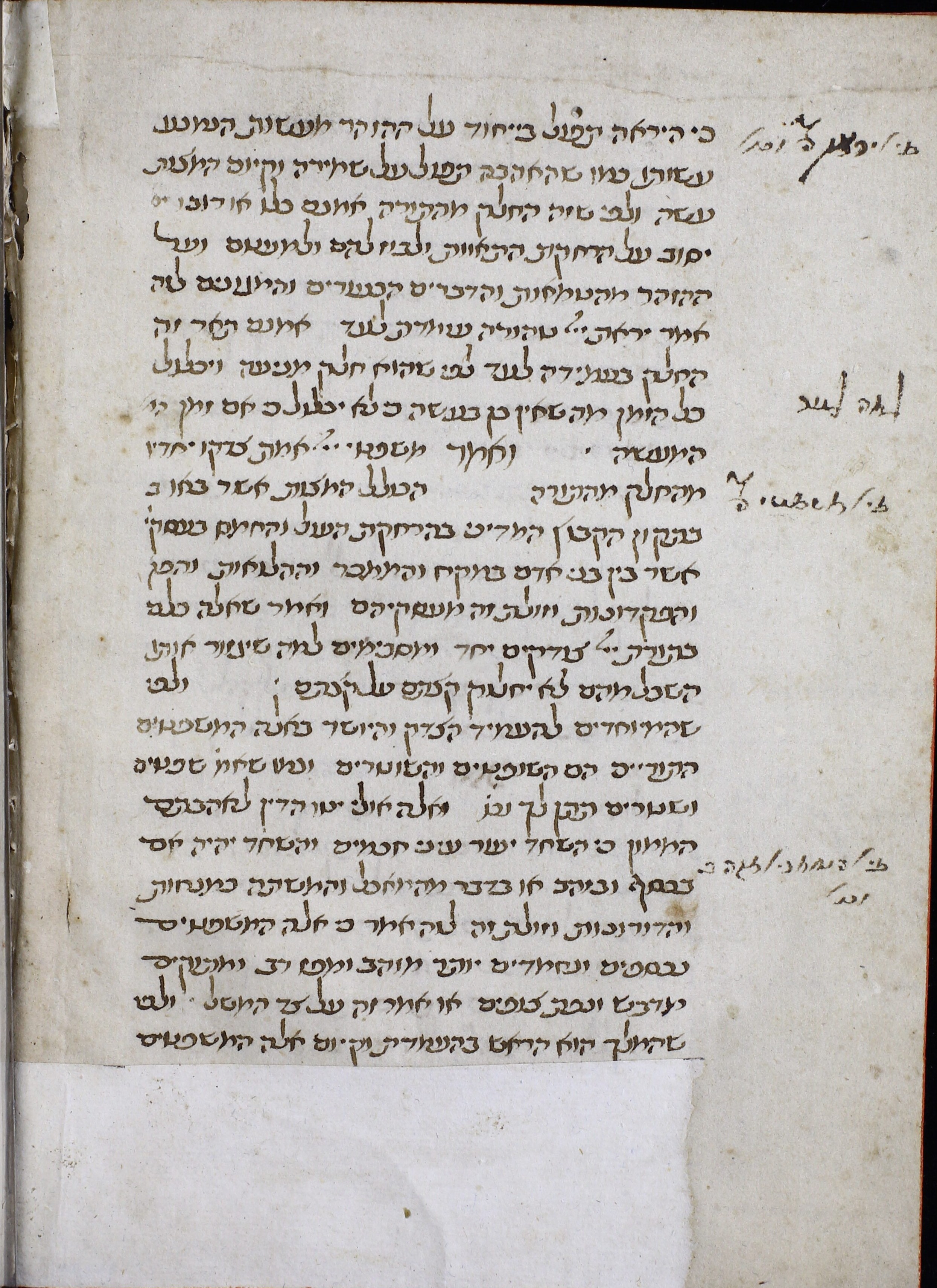Image of item, e.g. a manuscript page