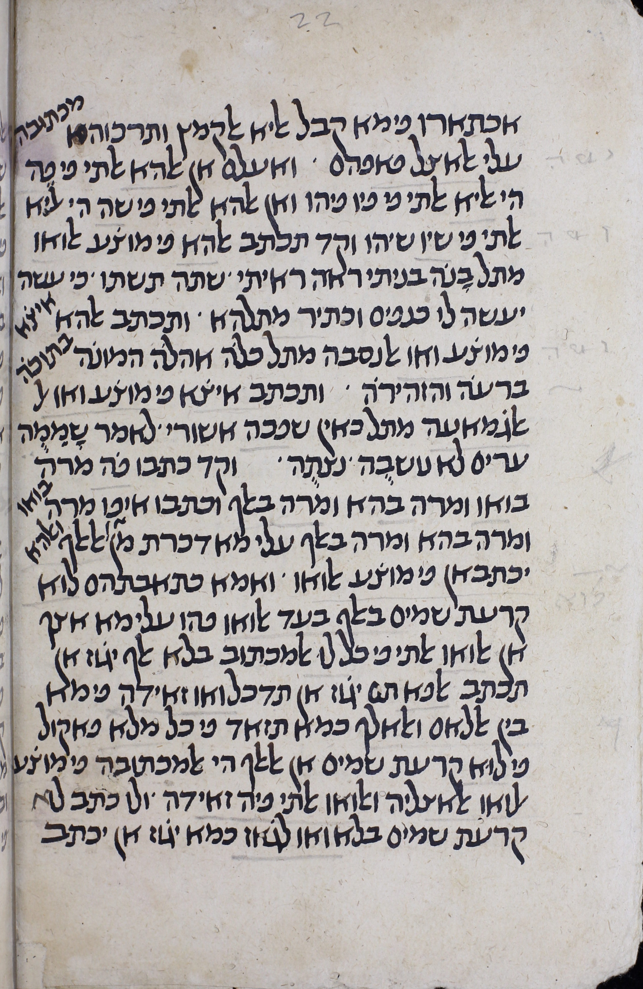 Image of item, e.g. a manuscript page