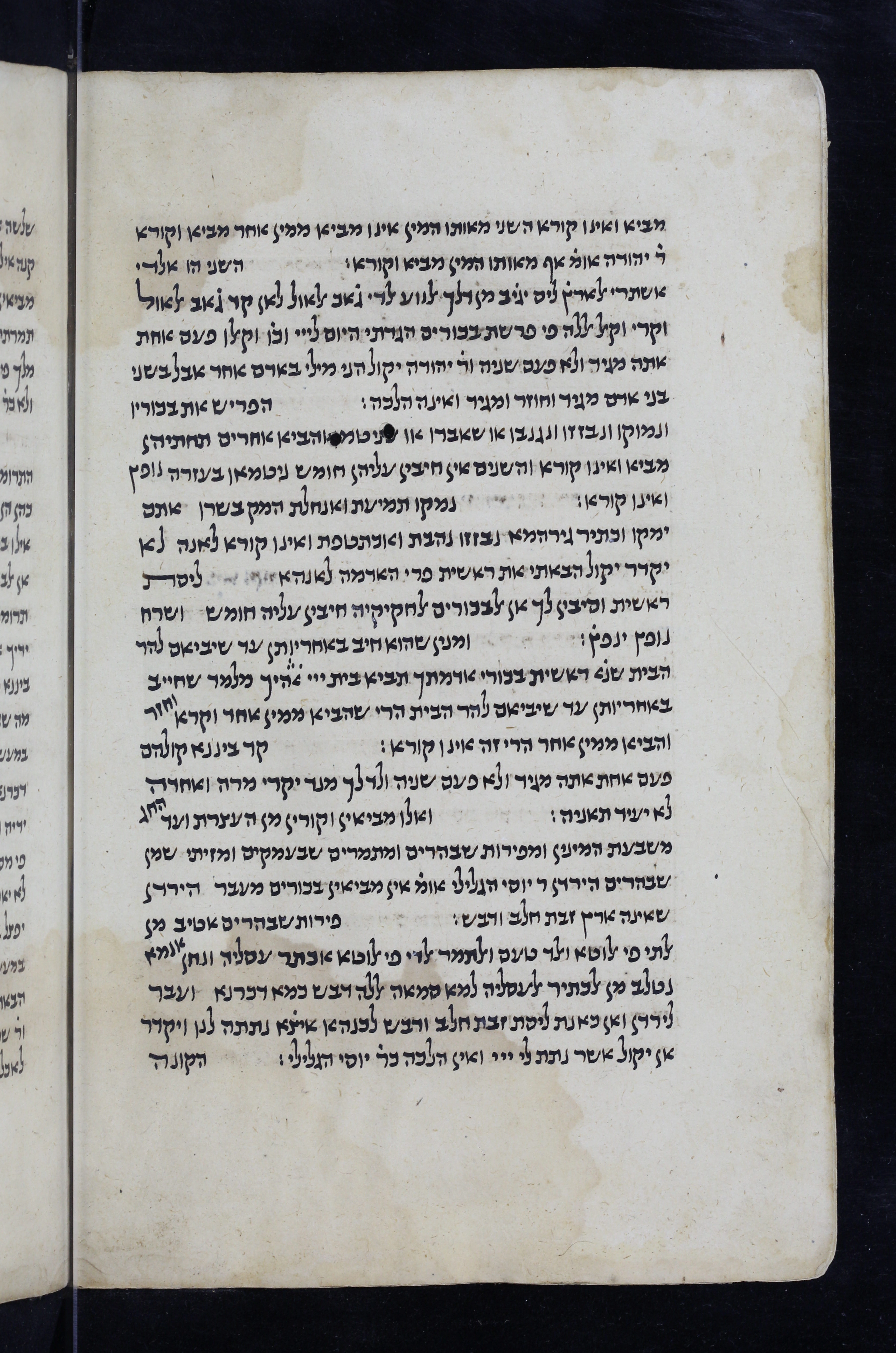 Image of item, e.g. a manuscript page