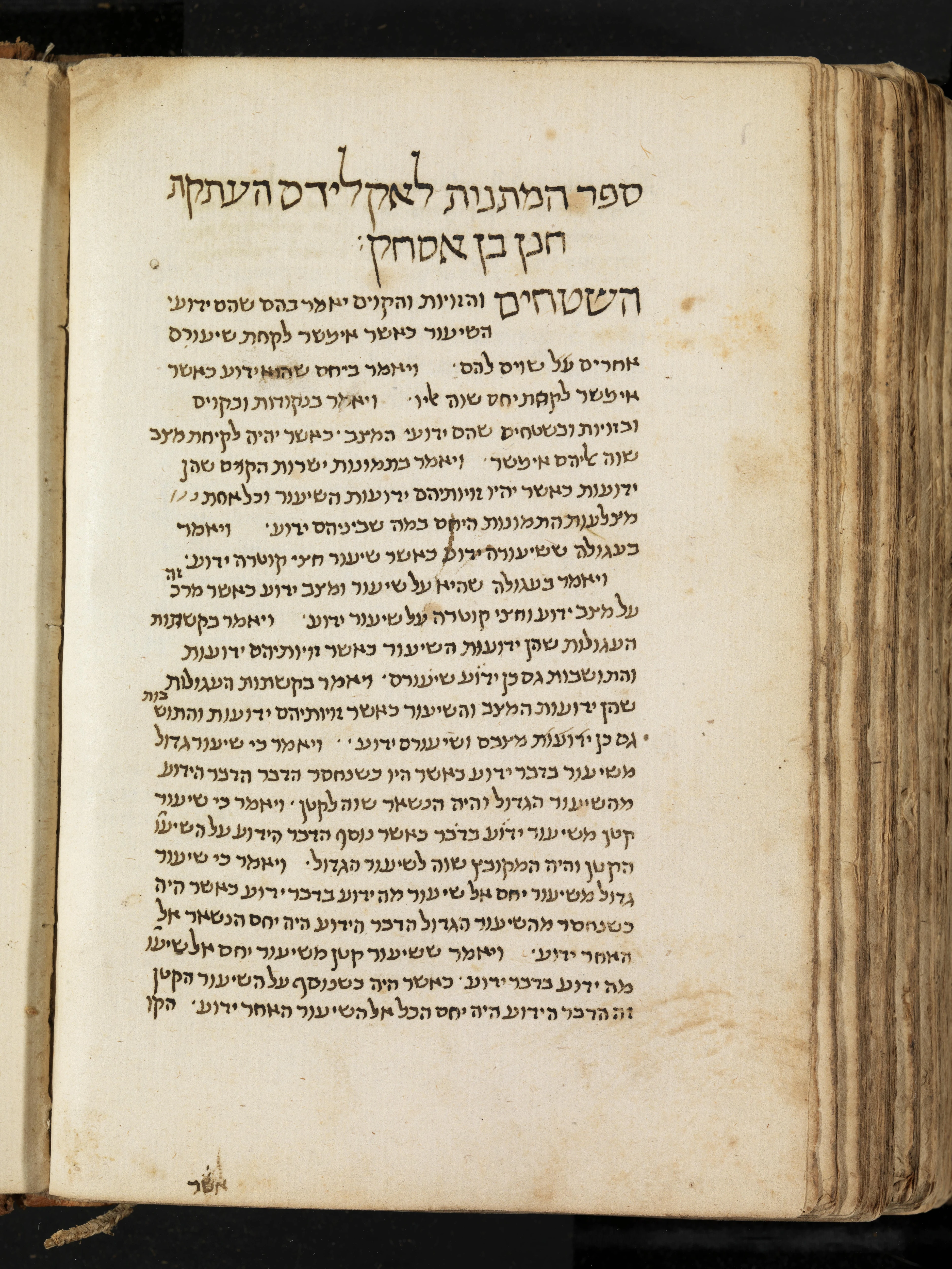 Image of item, e.g. a manuscript page