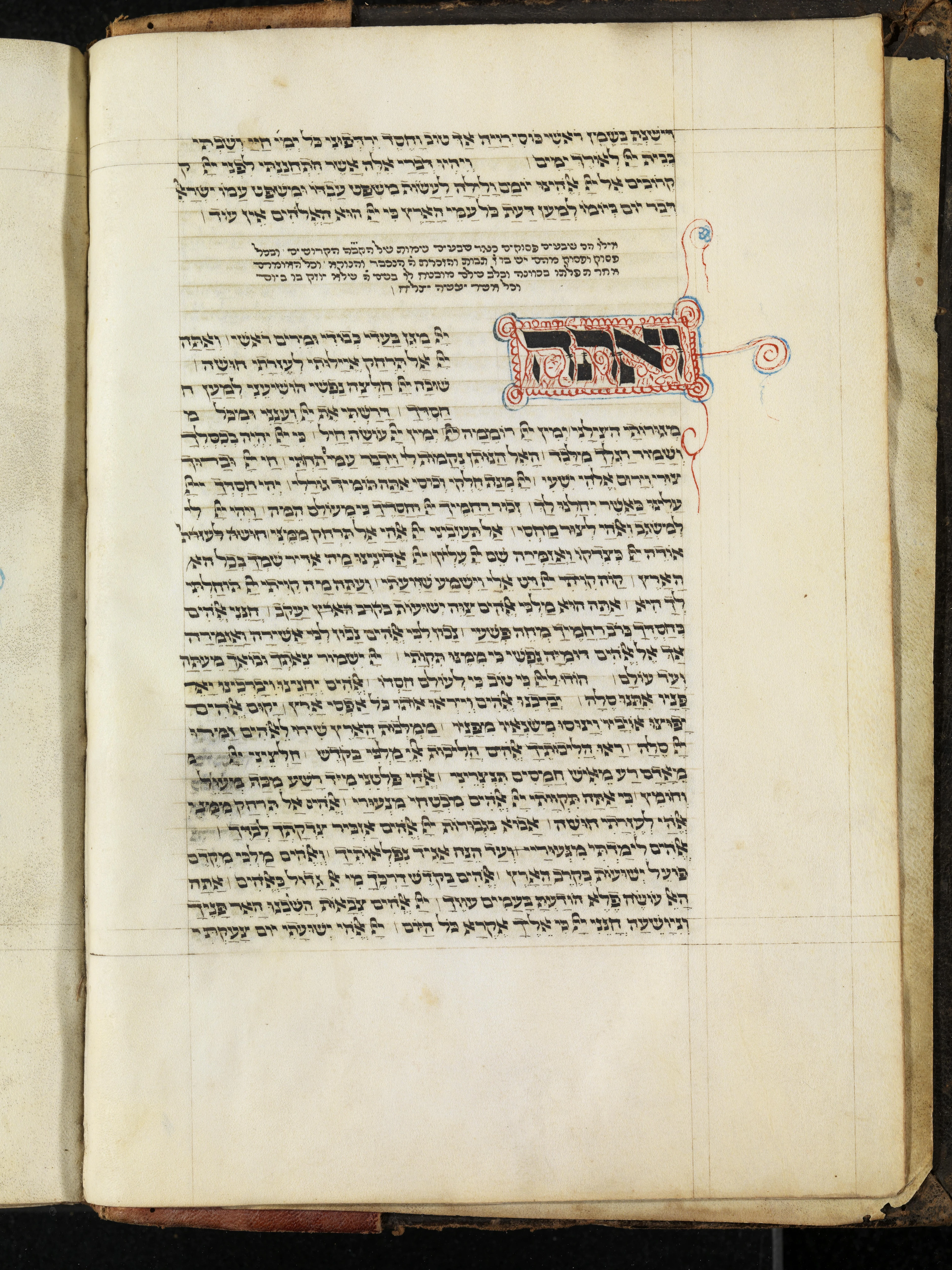 Image of item, e.g. a manuscript page
