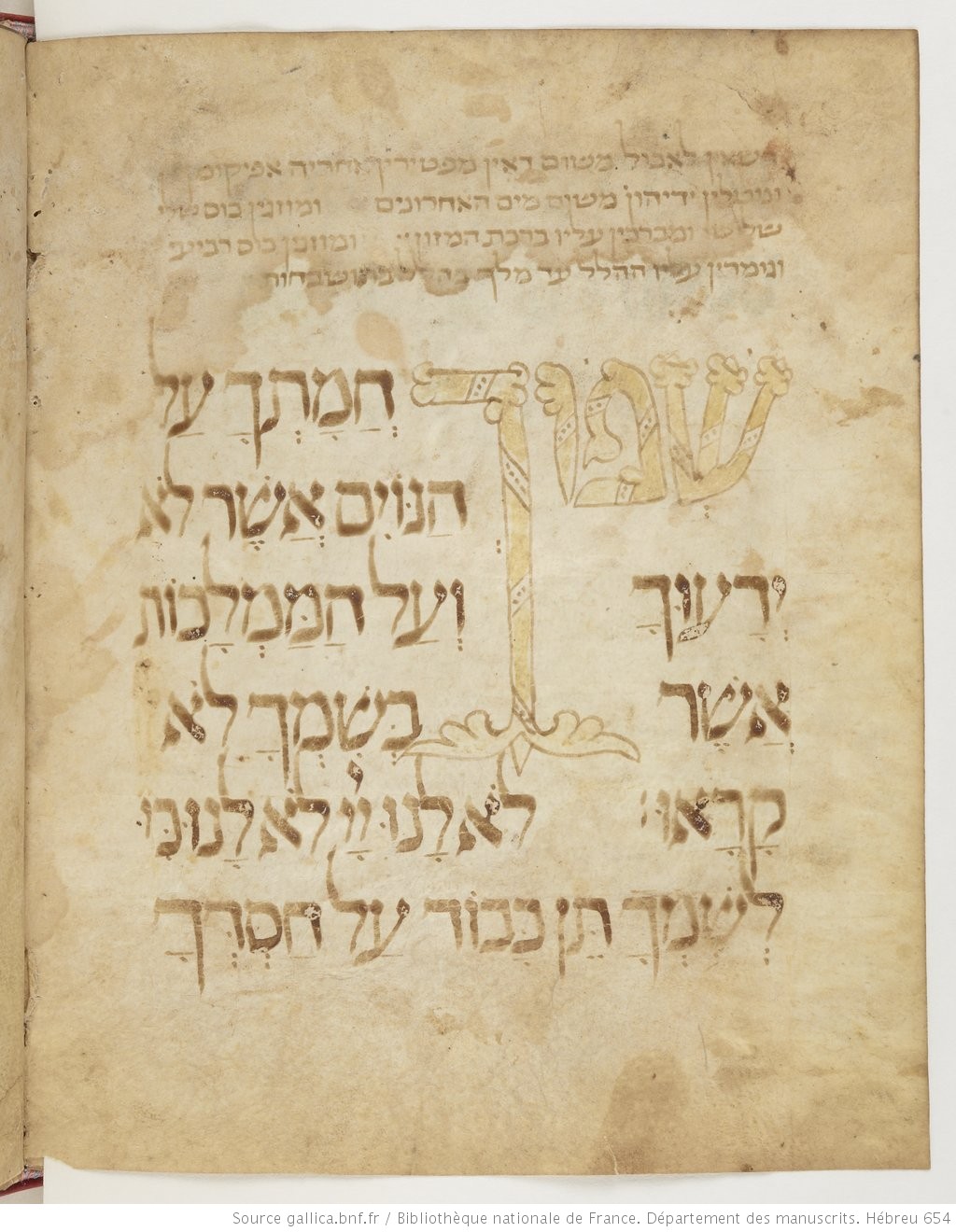 Image of item, e.g. a manuscript page