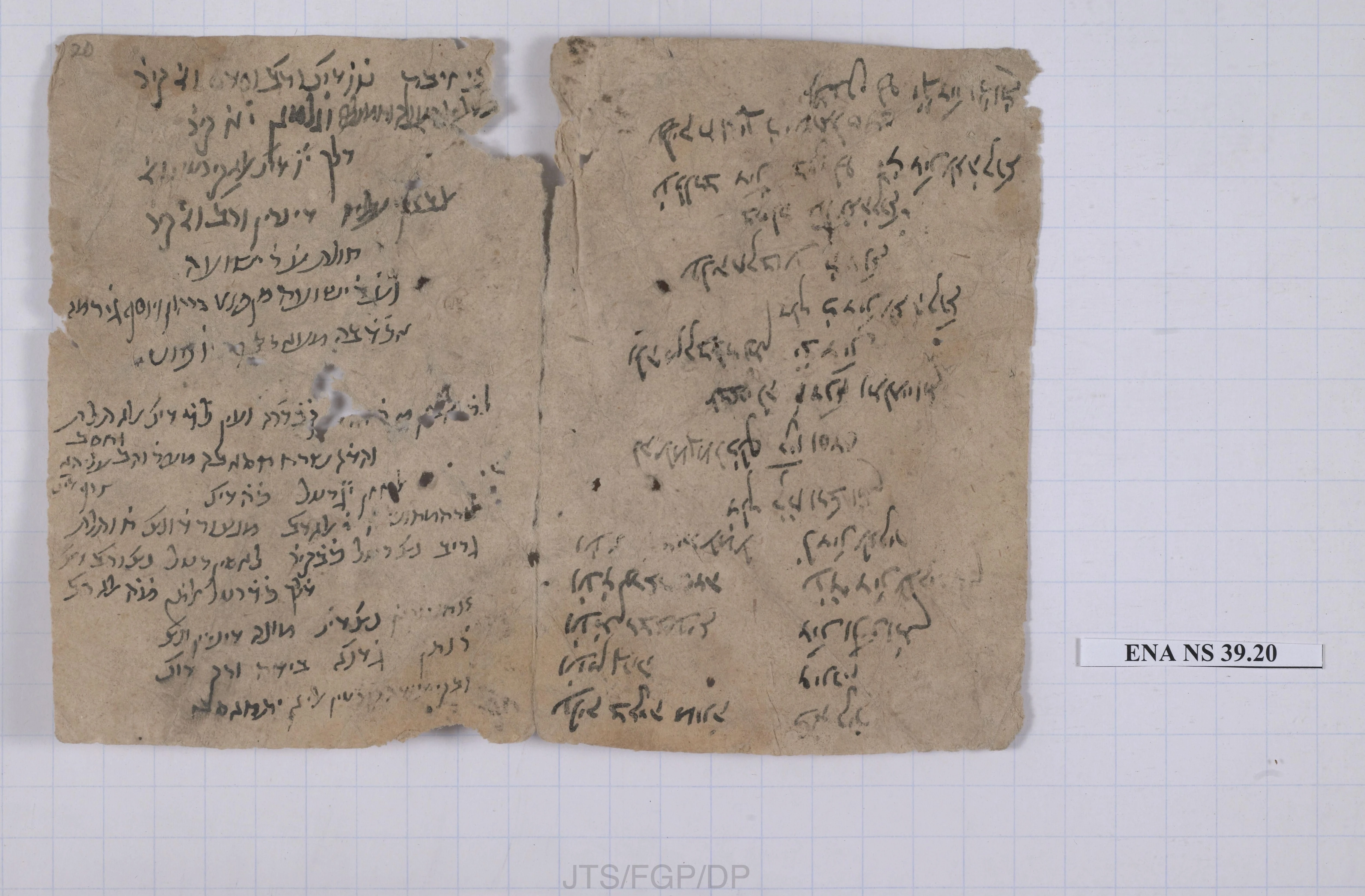 Image of item, e.g. a manuscript page