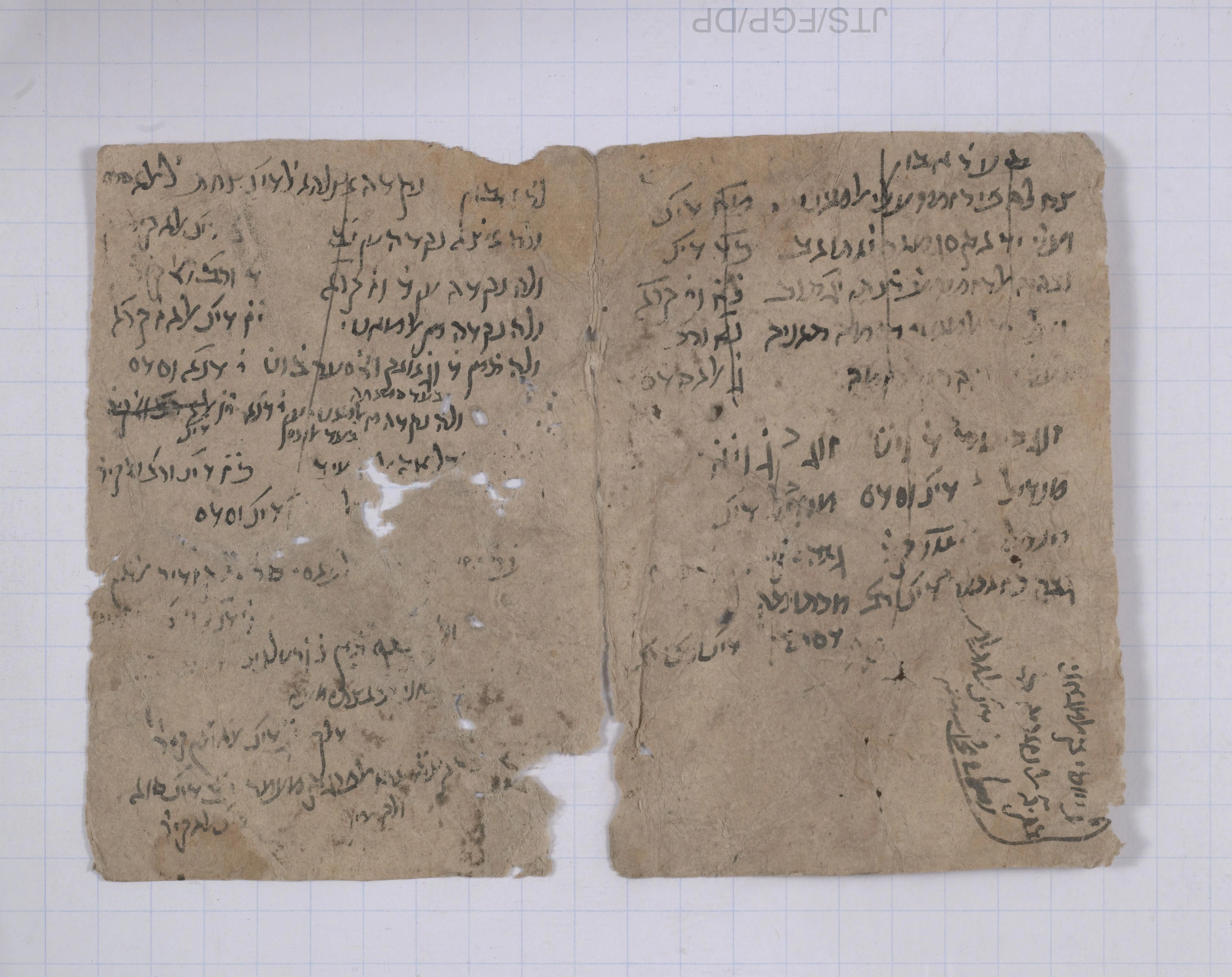 Image of item, e.g. a manuscript page