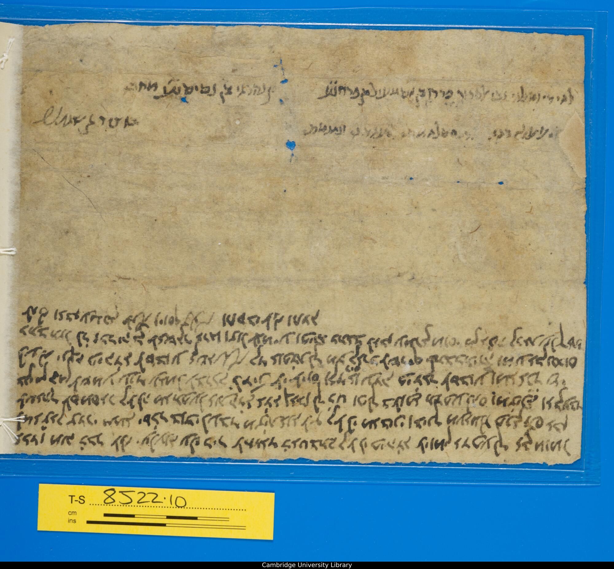 Image of item, e.g. a manuscript page