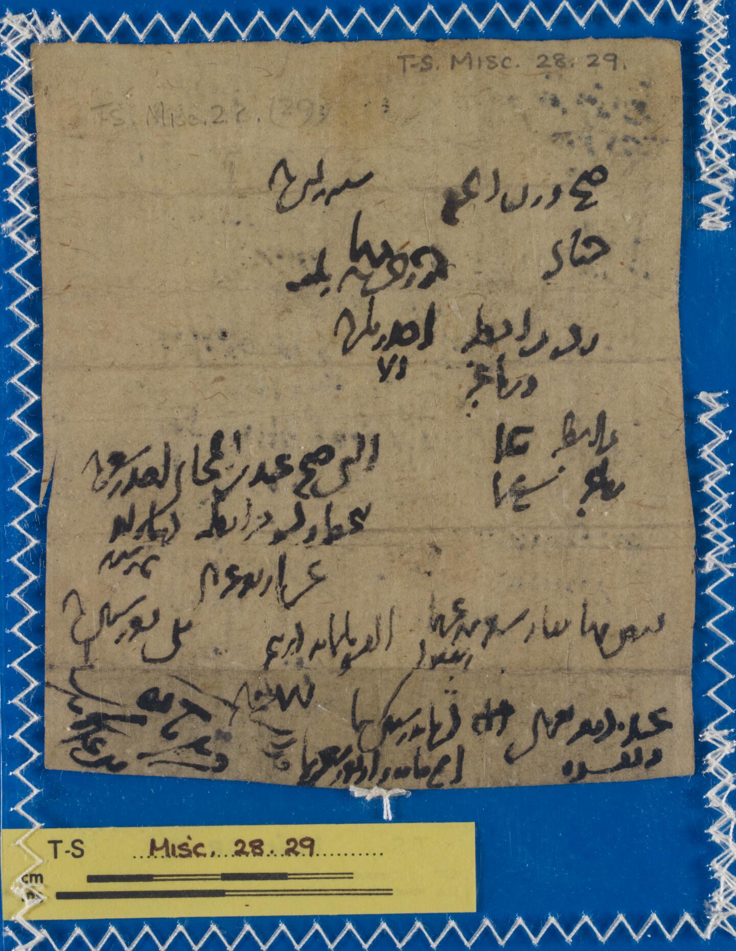 Image of item, e.g. a manuscript page
