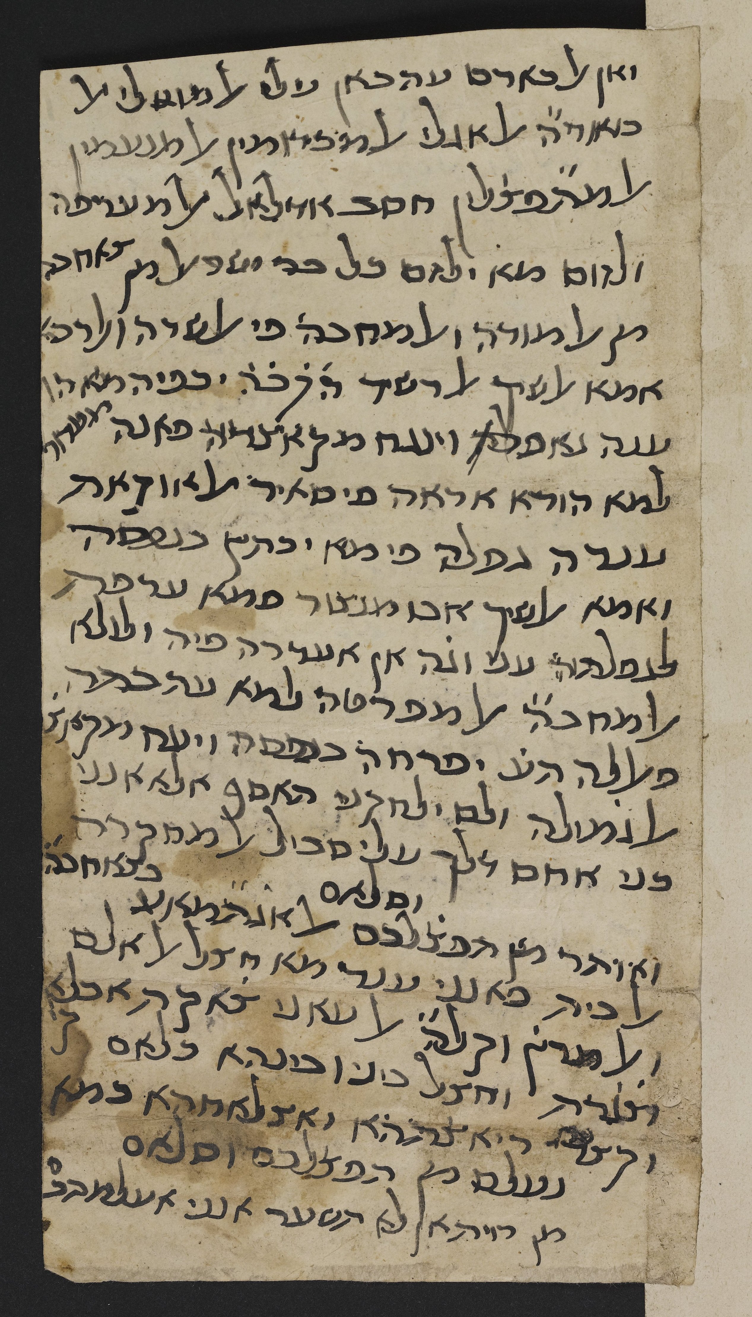 Image of item, e.g. a manuscript page
