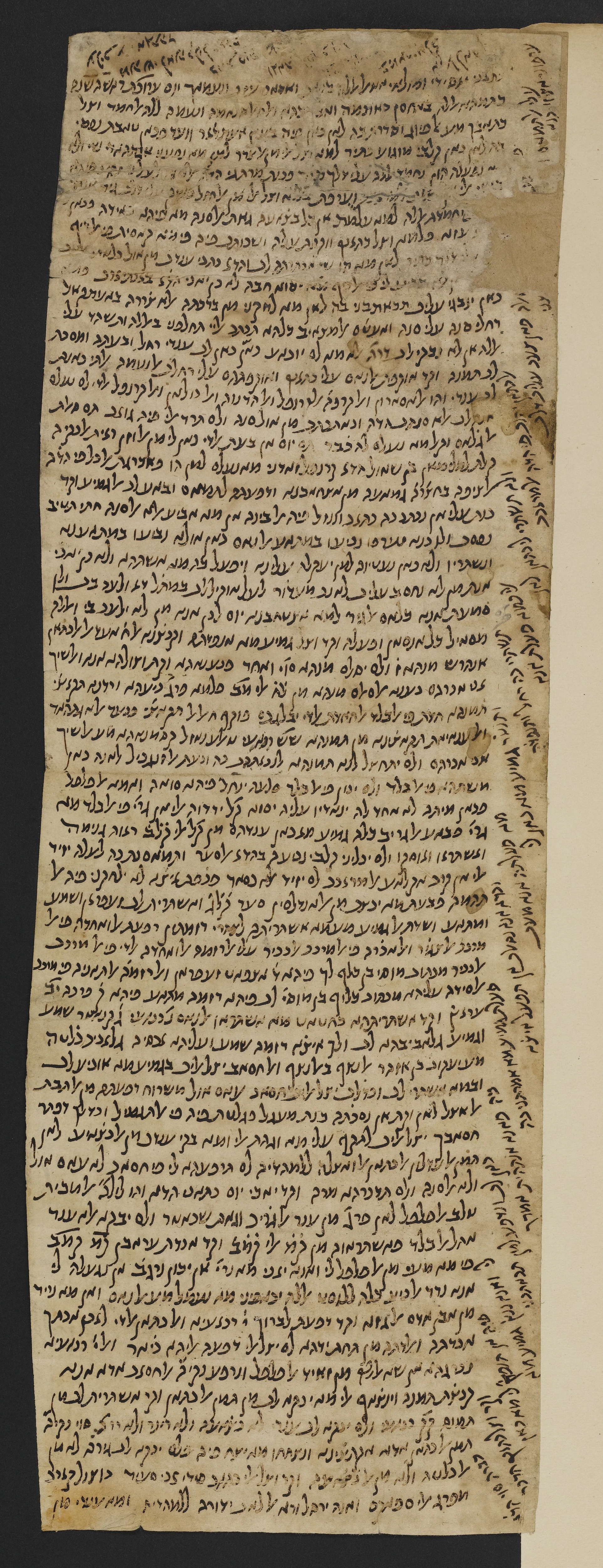 Image of item, e.g. a manuscript page