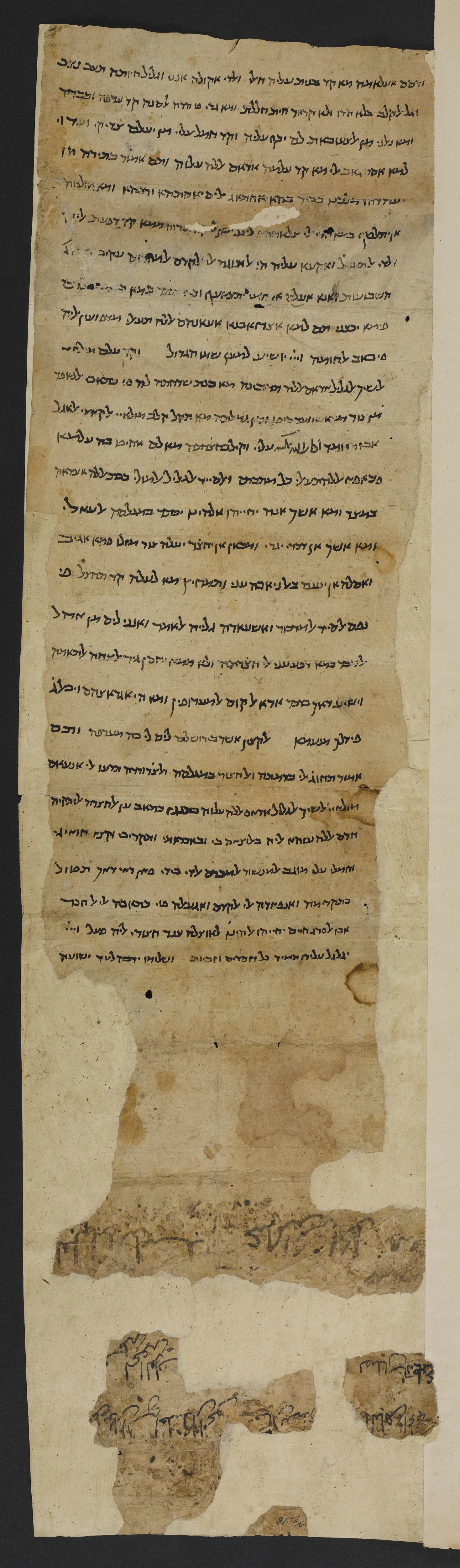 Image of item, e.g. a manuscript page